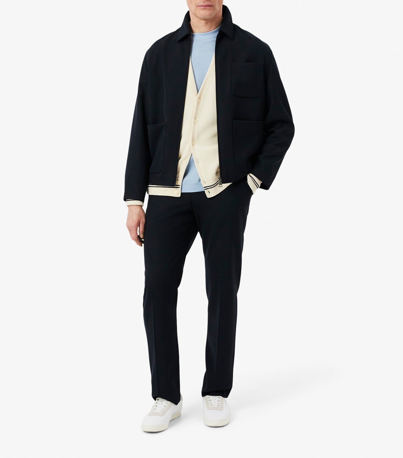 Heavy Cotton and Linen Piqué T-Shirt