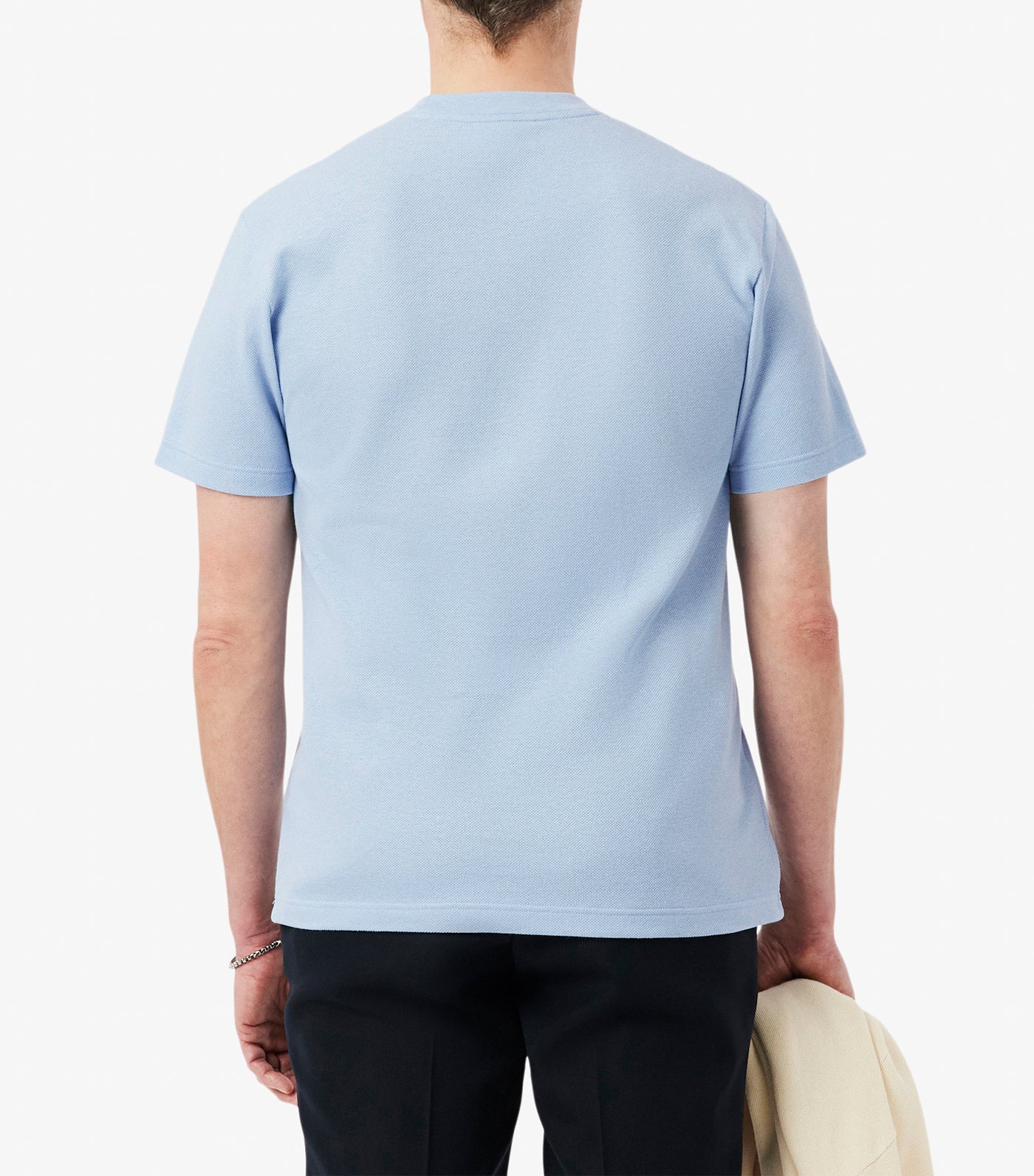Heavy Cotton and Linen Piqué T-Shirt