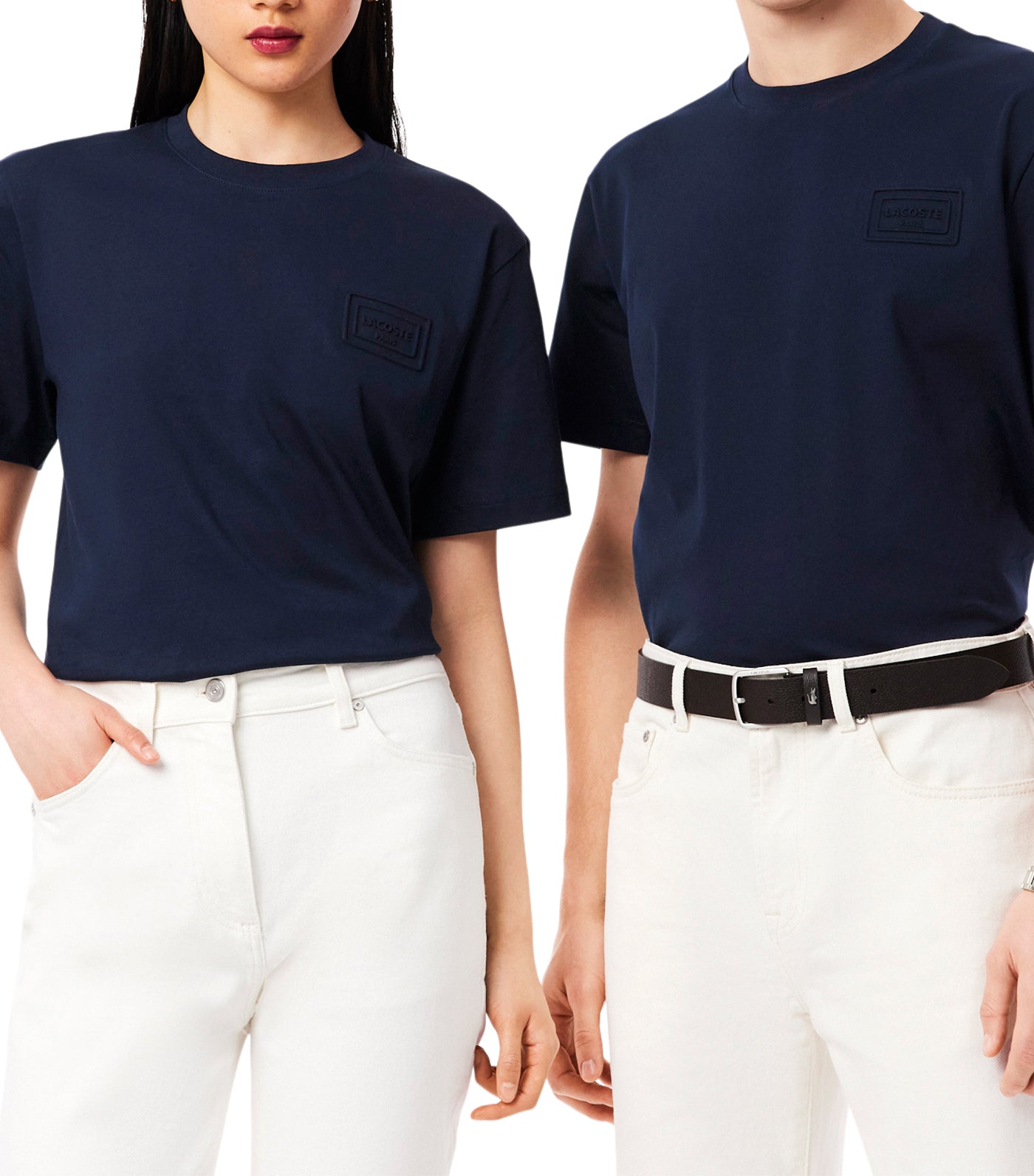 Embossed Branding Jersey T-Shirt