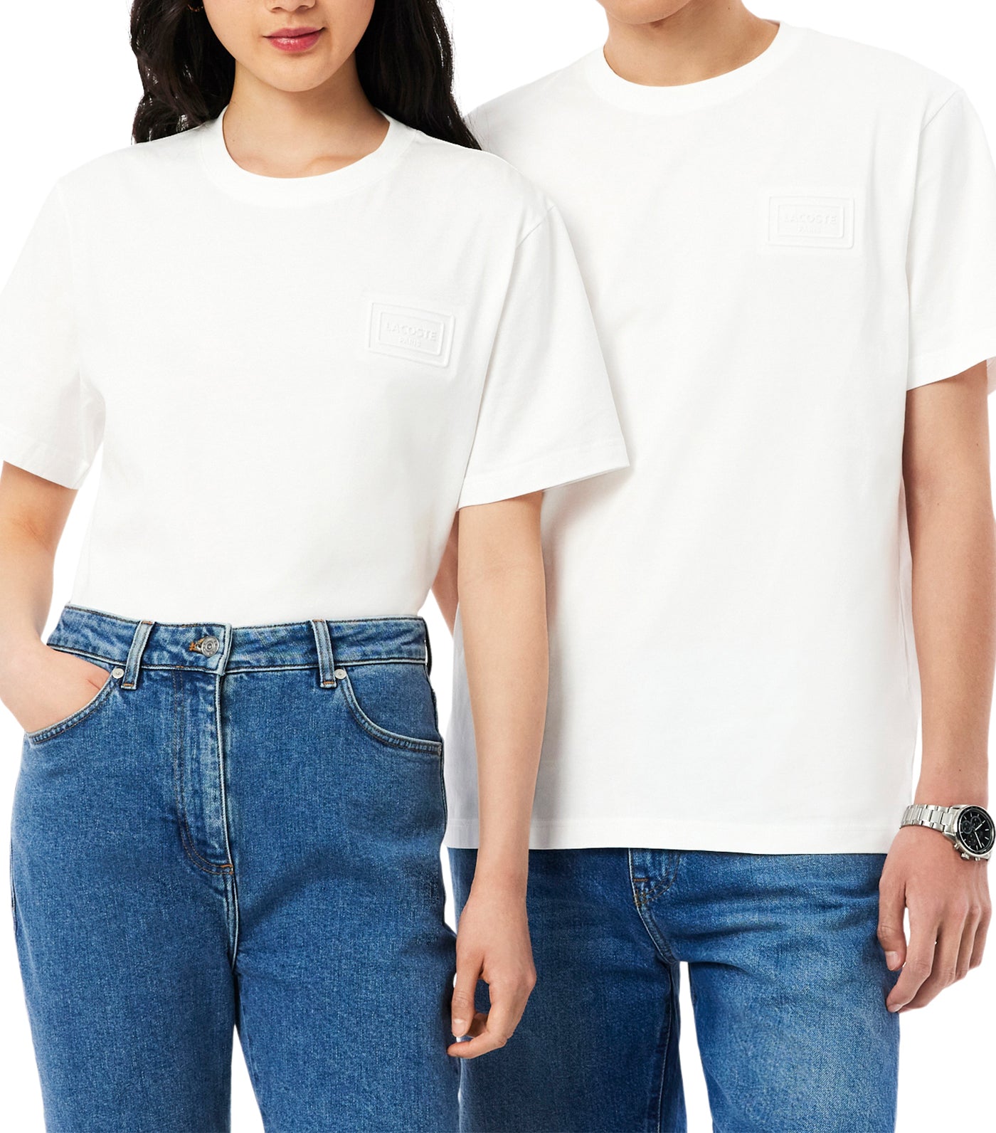 Embossed Branding Jersey T-Shirt
