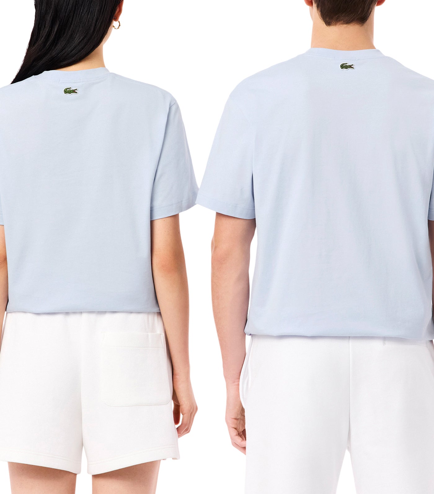 Lacoste Embroidered Cotton T-Shirt Pheonix Blue