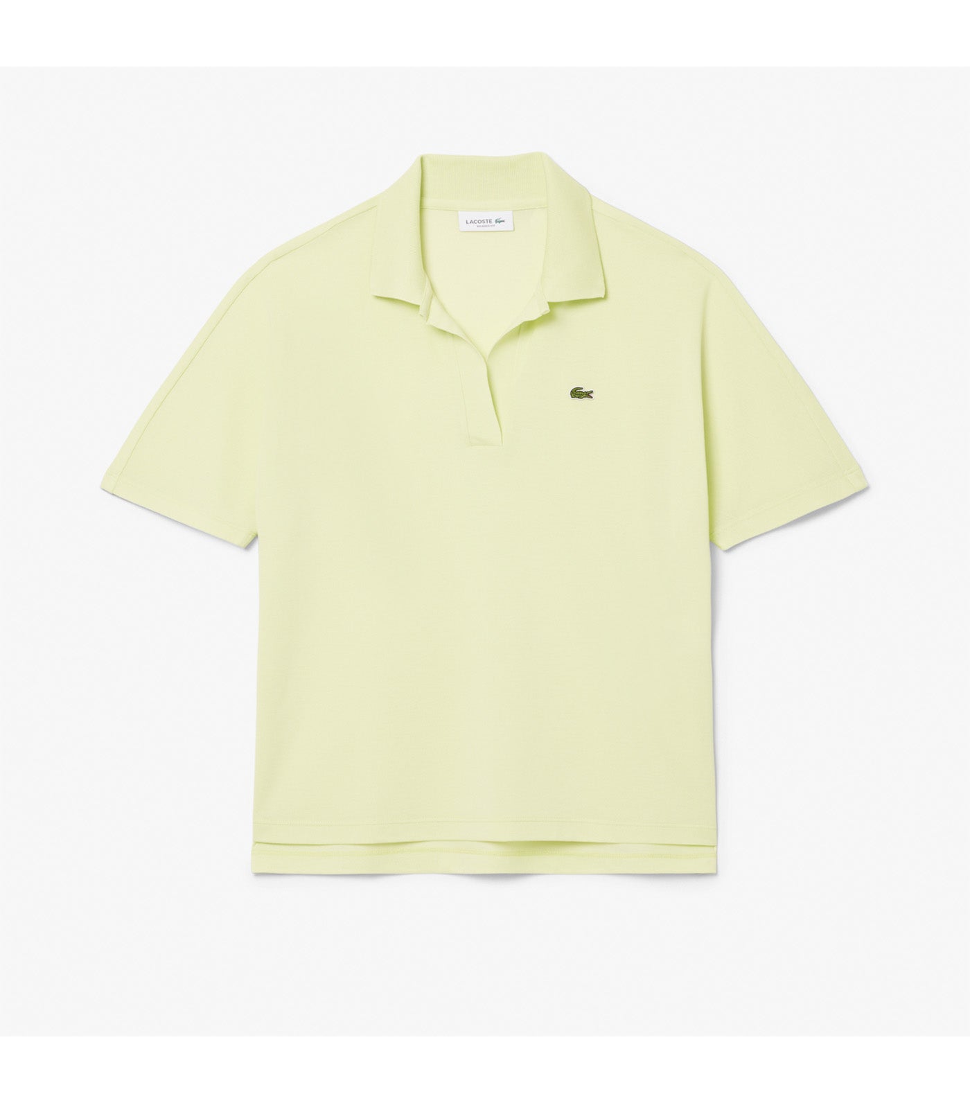 Relaxed Fit Fluid Piqué Polo Shirt Sencha