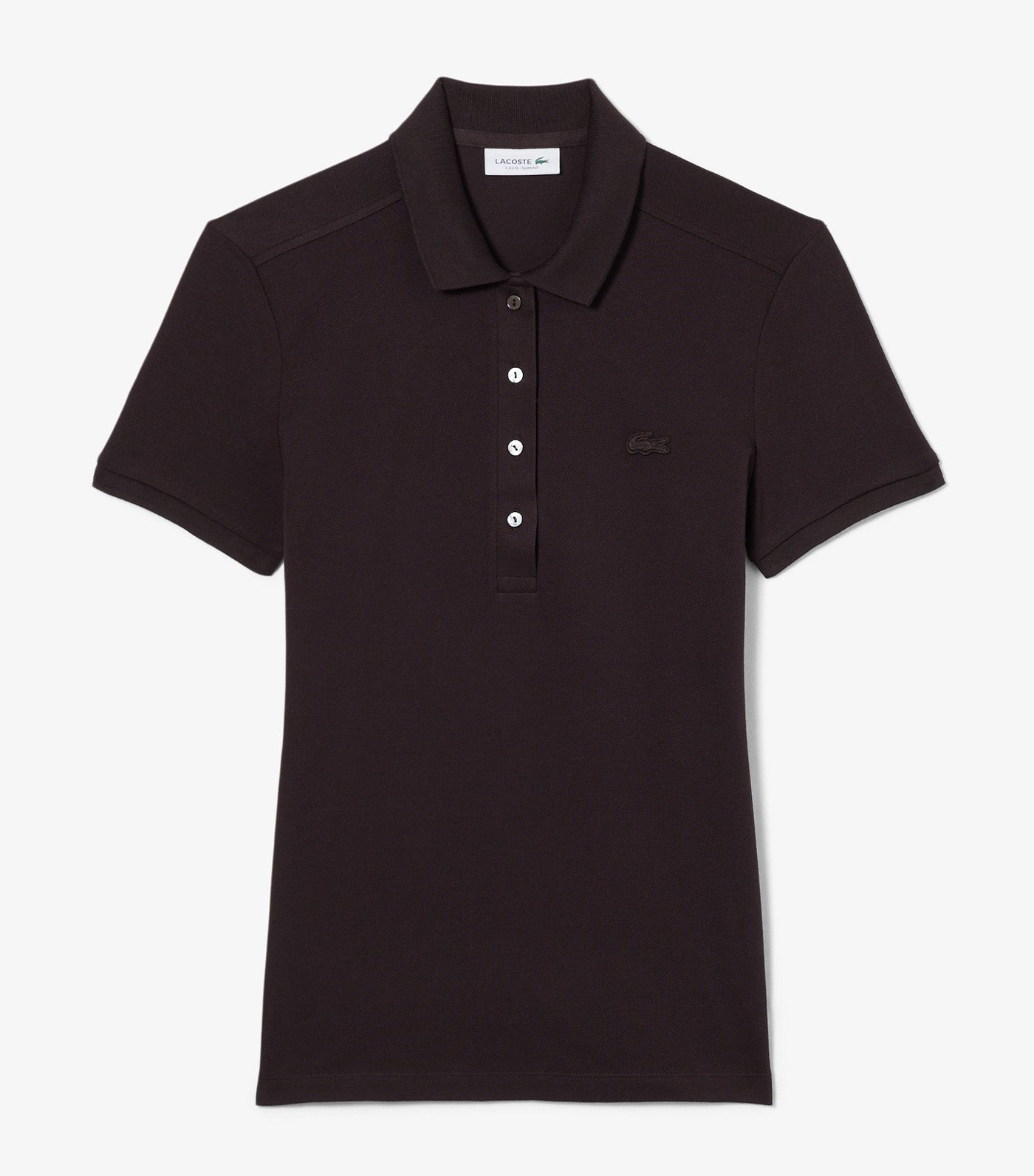 Lacoste L.12.D Slim Fit Stretch Mini Pique Polo Shirt Buffalo