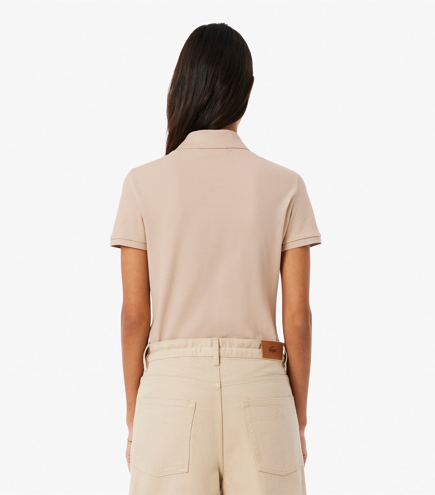 Lacoste L.12.D Slim Fit Stretch Mini Pique Polo Shirt Lionne