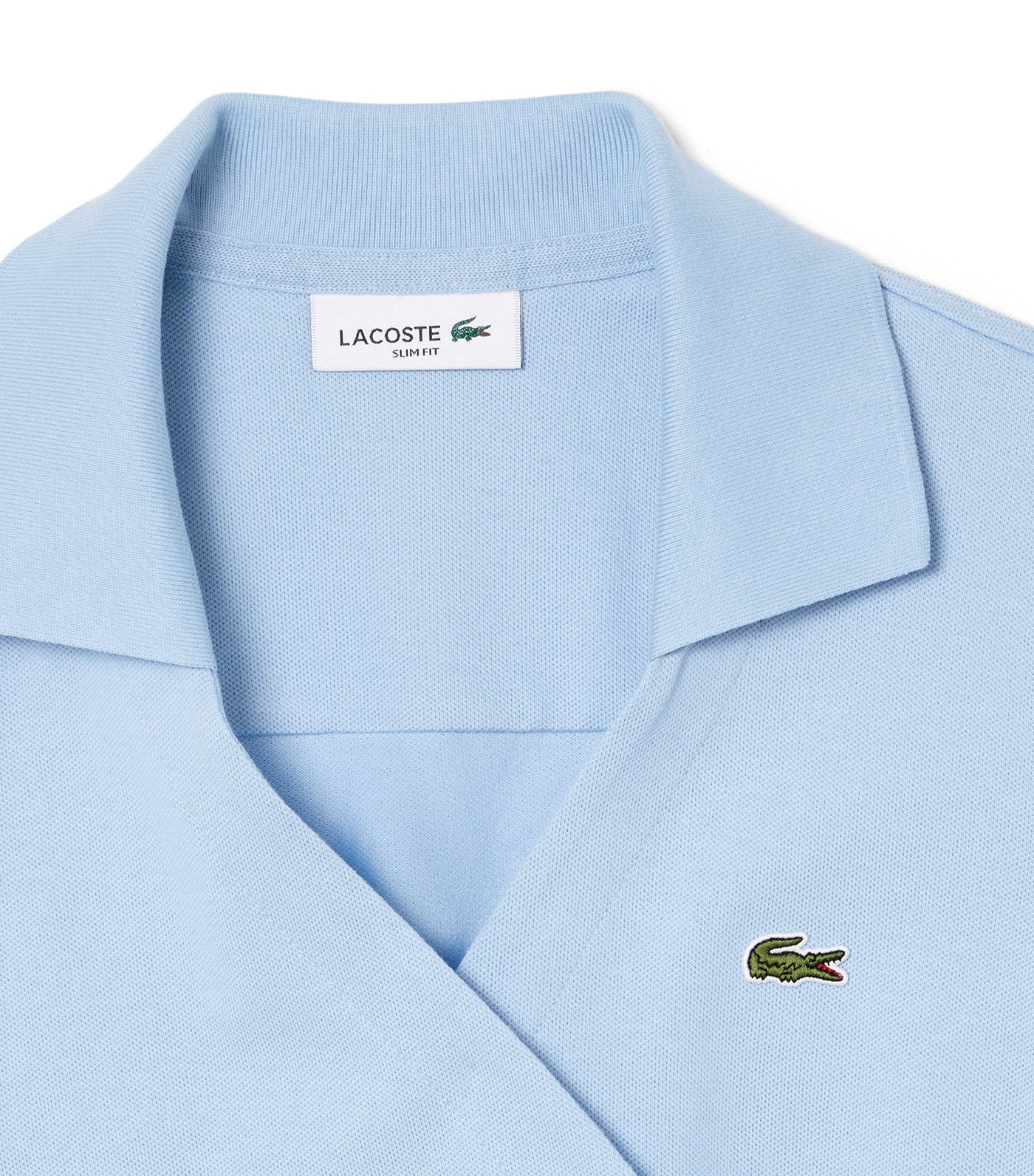 Stretch Mini Piqué Wrap Polo Shirt