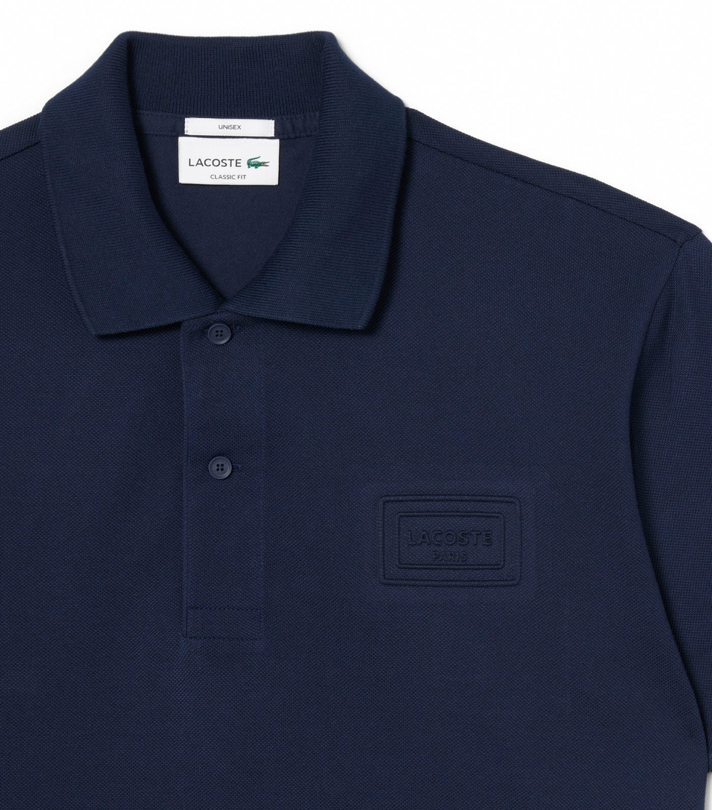 Classic Fit Embossed Branding Polo Shirt