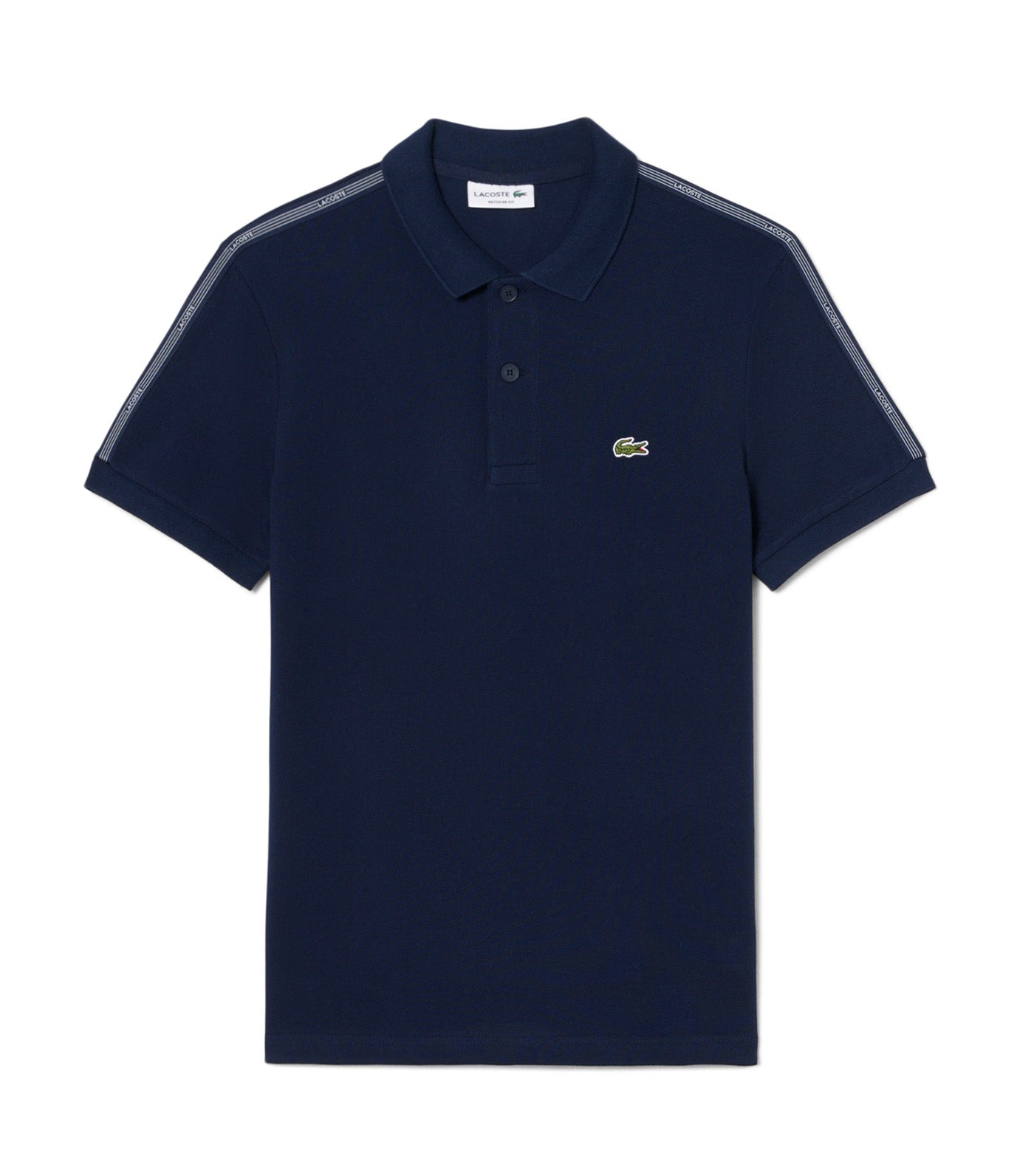 Regular Fit Logo Stripe Polo Shirt