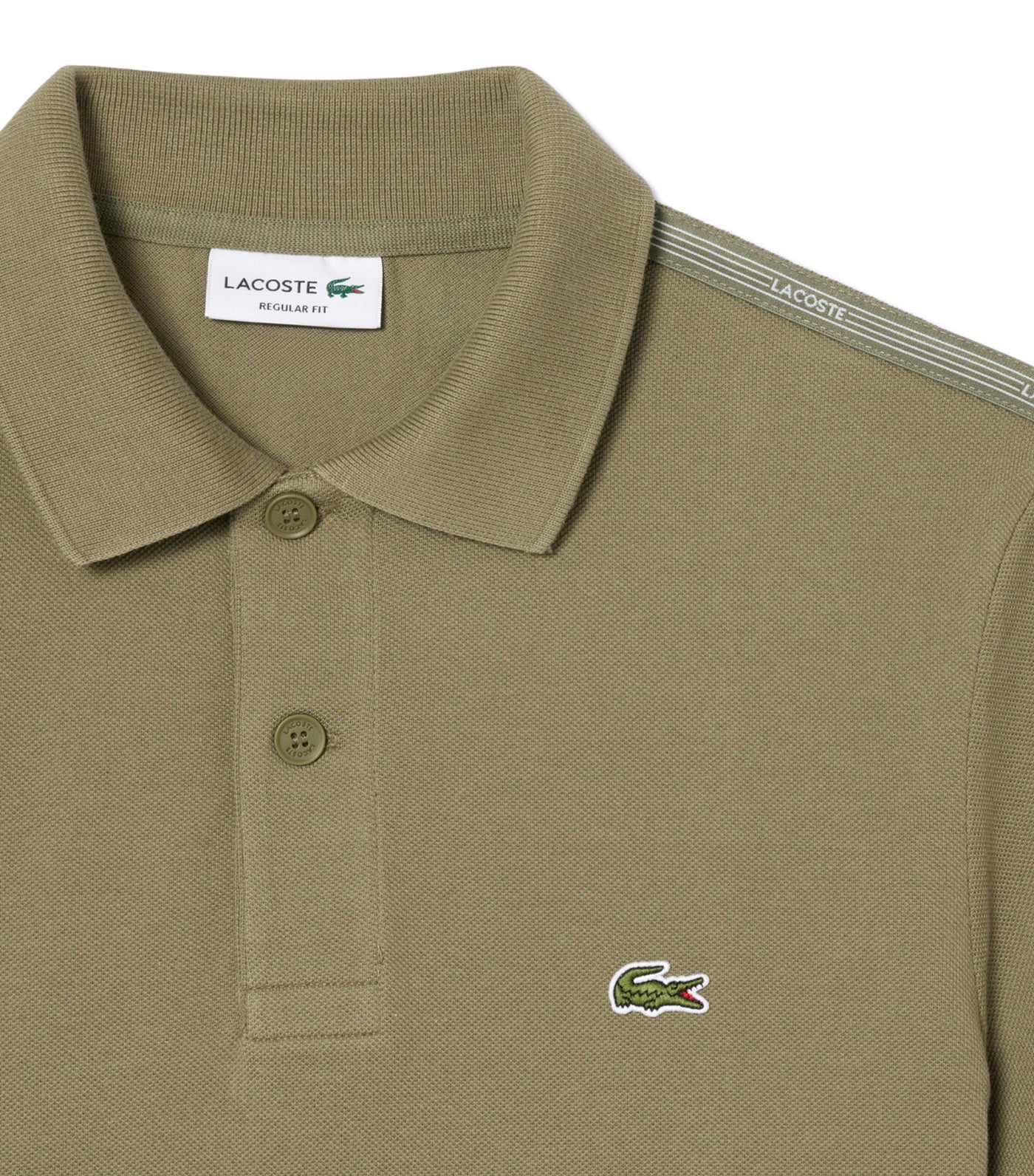 Regular Fit Logo Stripe Polo Shirt
