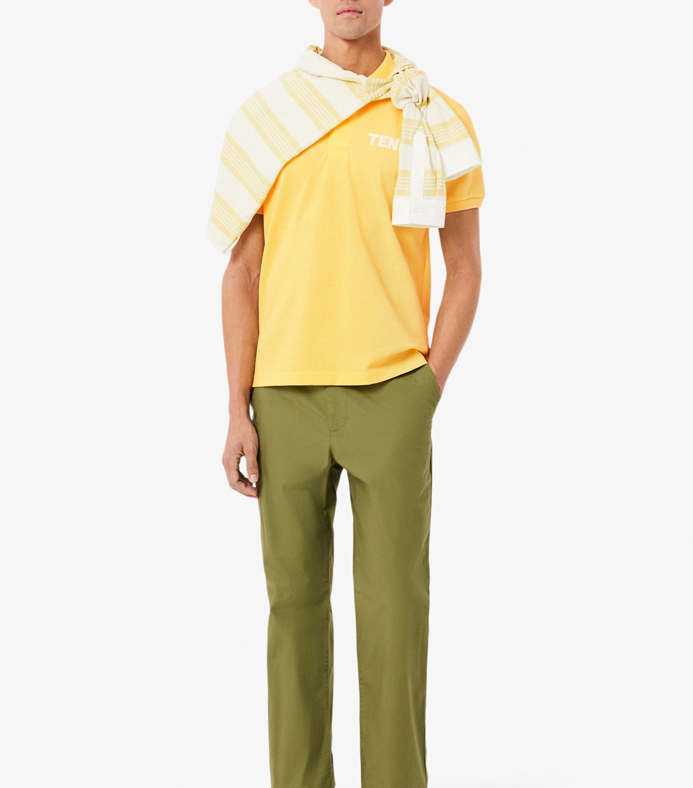 Classic Fit Printed Petit Piqué Polo Shirt