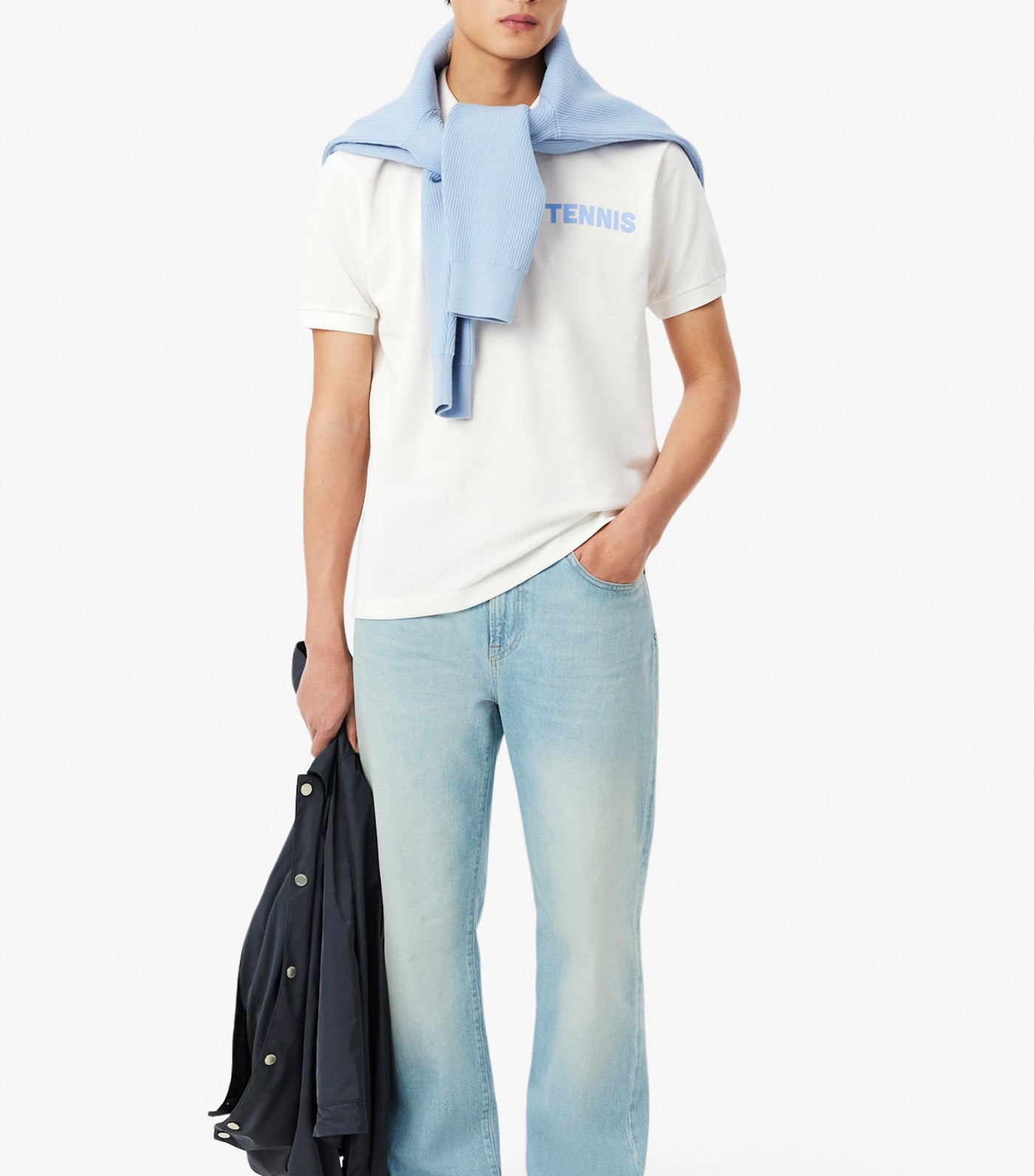 Classic Fit Printed Petit Piqué Polo Shirt