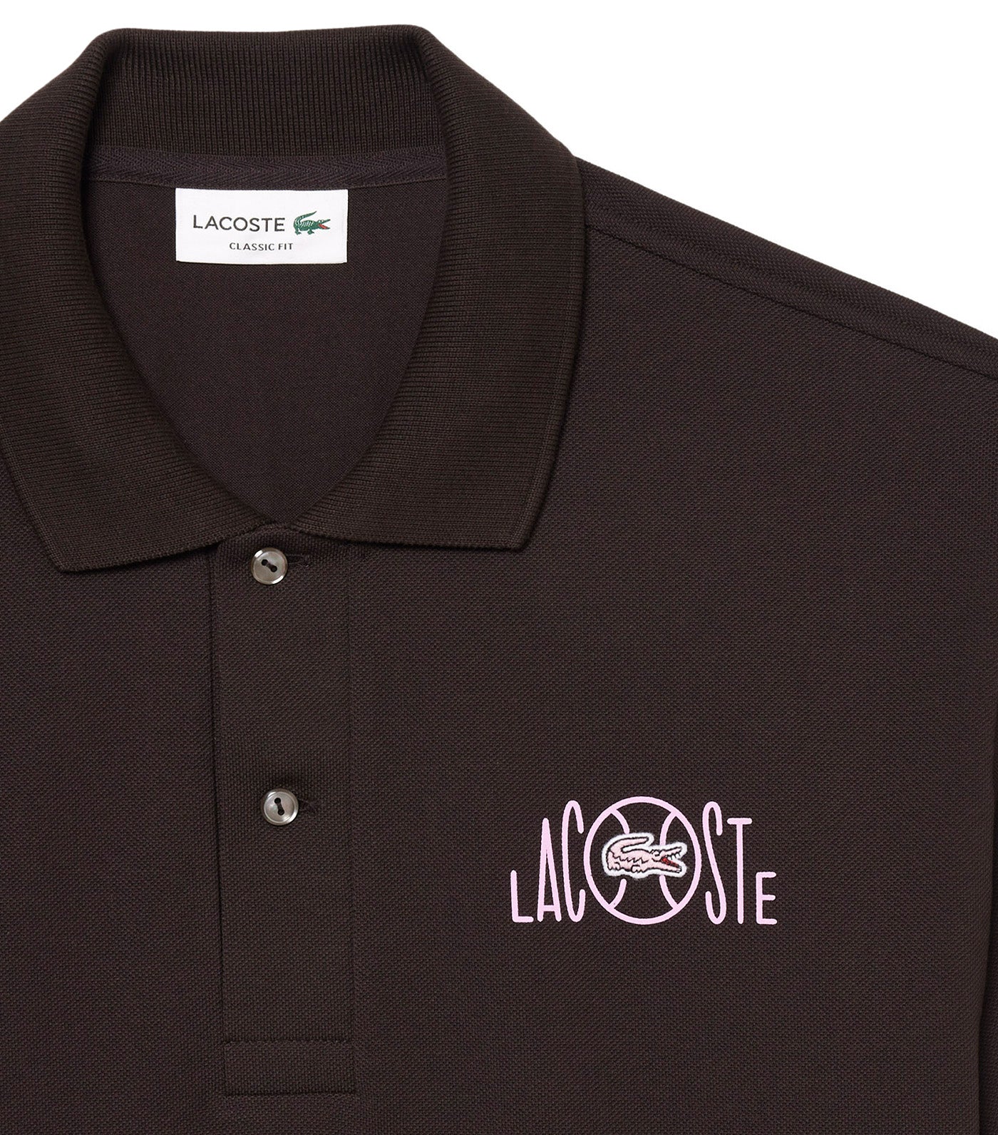 Classic Fit Graphic Branding Polo Shirt