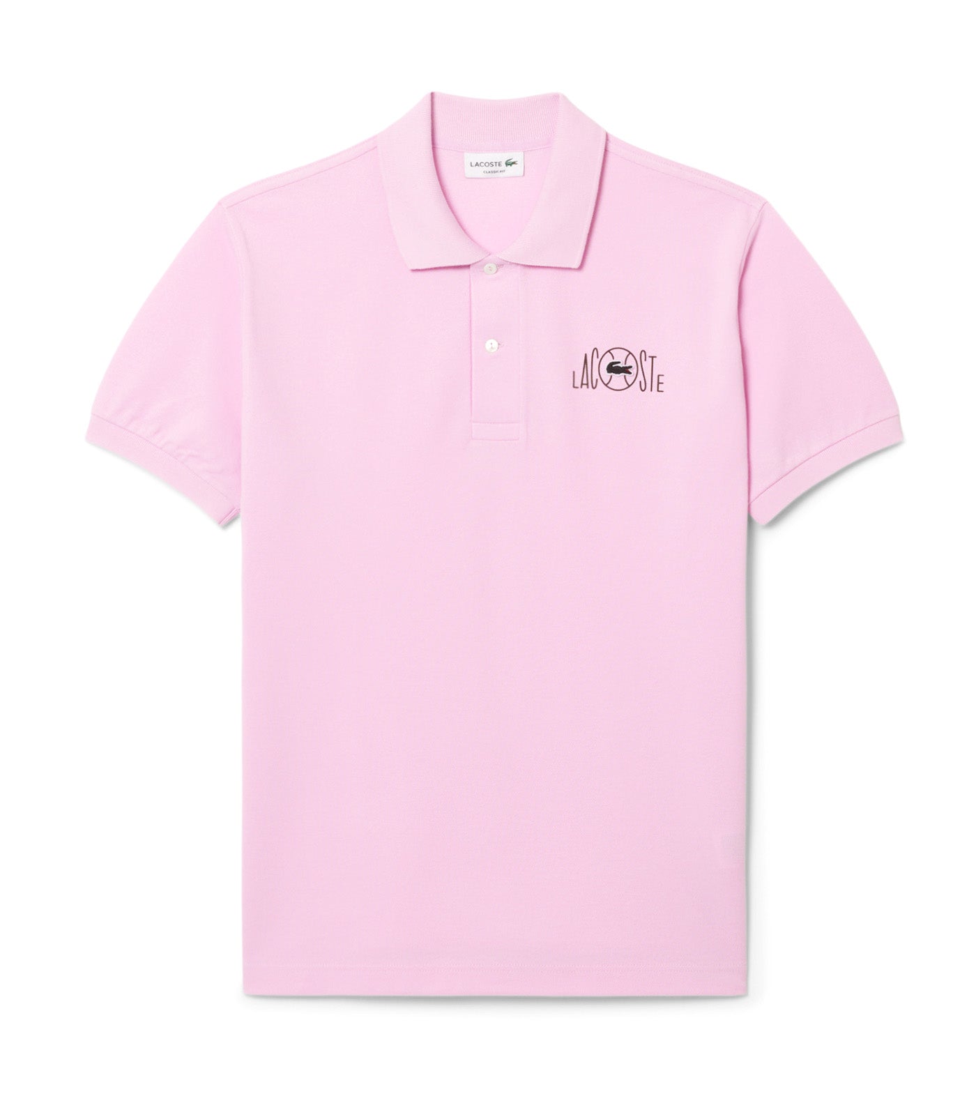 Classic Fit Graphic Branding Polo Shirt