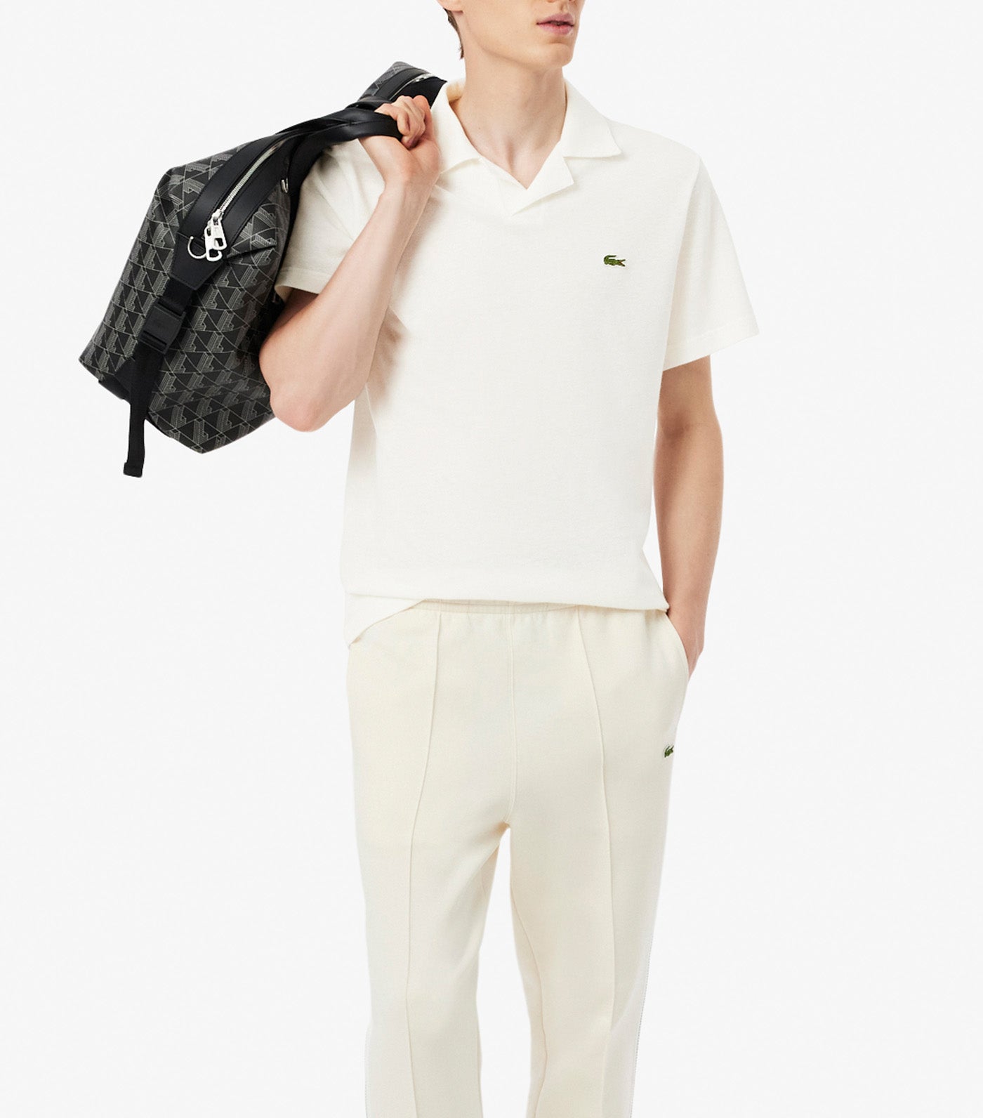 Classic Fit Cotton-Linen Polo Shirt