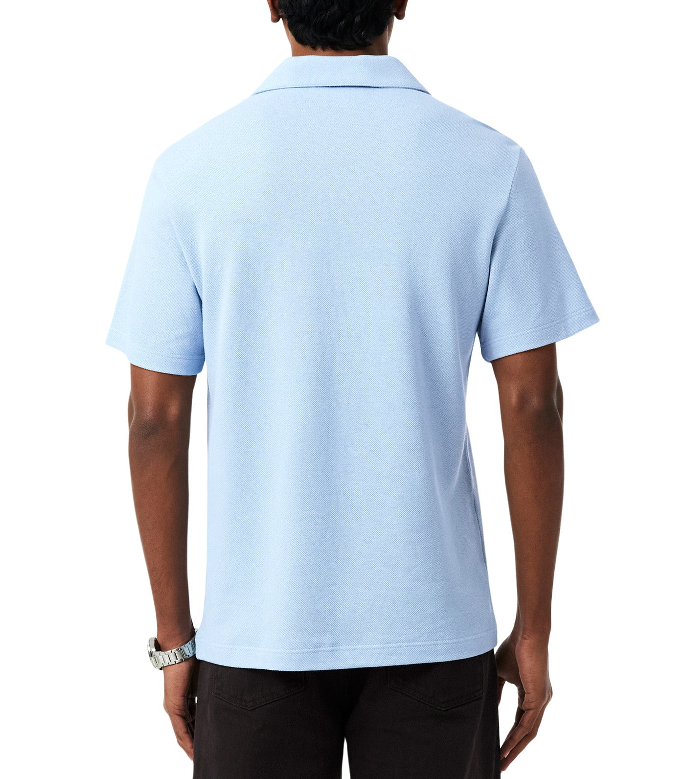 Classic Fit Cotton-Linen Polo Shirt