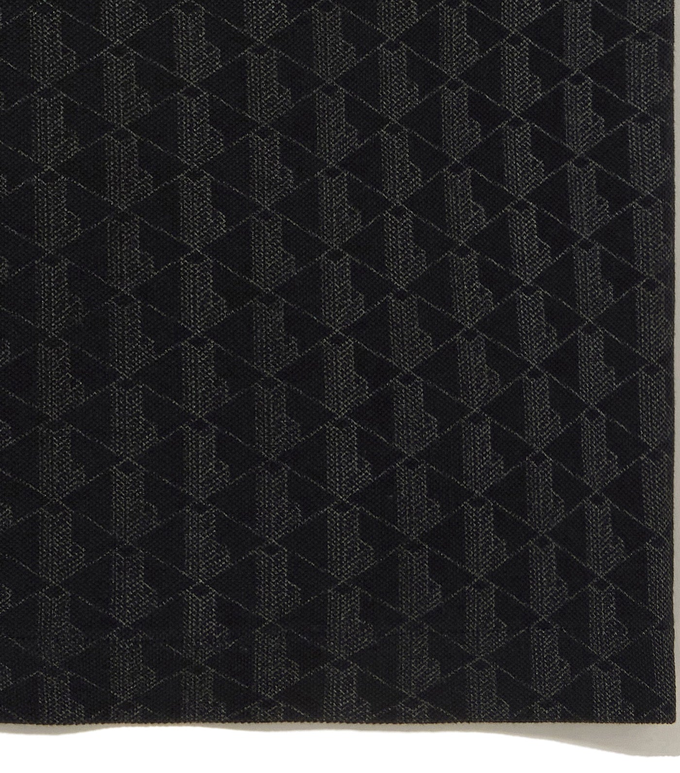 Monogram Print Piqué Polo Shirt
