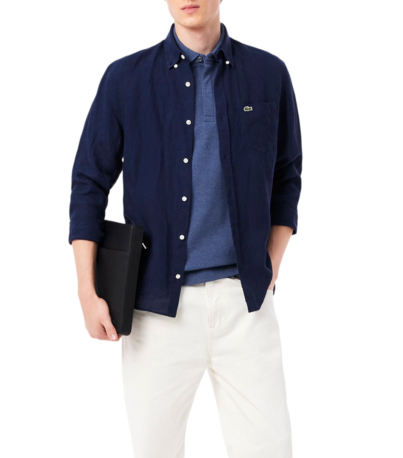 Smart Paris Stretch Cotton Piqué Polo Shirt