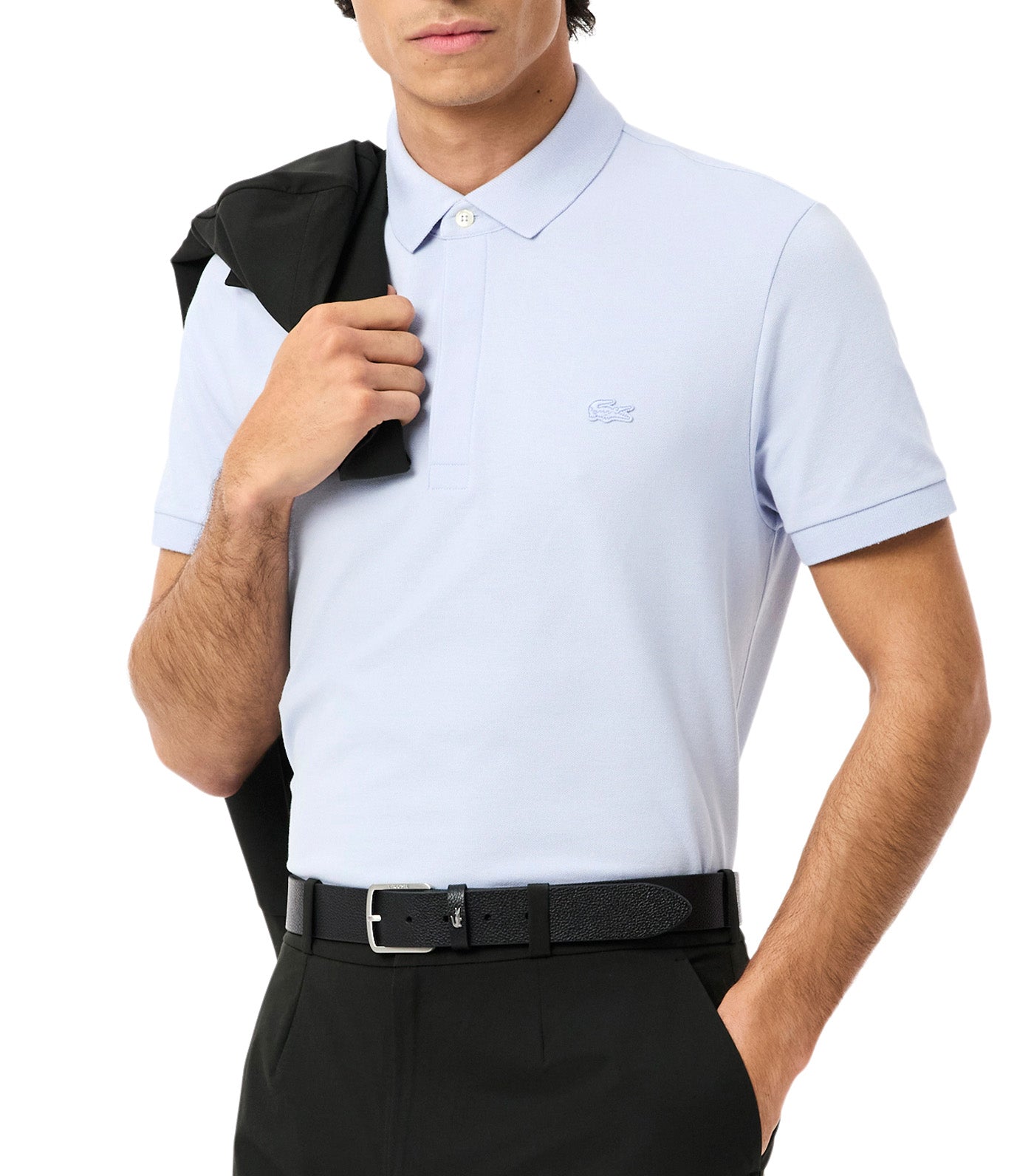 Smart Paris Stretch Cotton Piqué Polo Shirt