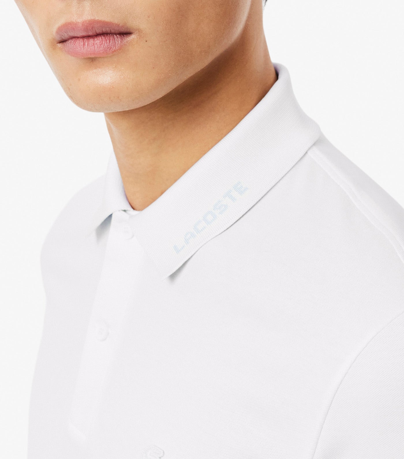 Slim Fit Jacquard Branded Piqué Polo Shirt