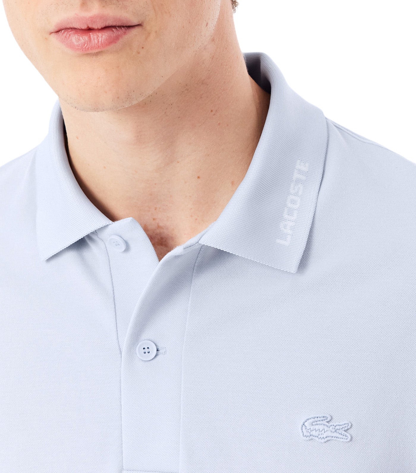 Slim Fit Jacquard Branded Piqué Polo Shirt