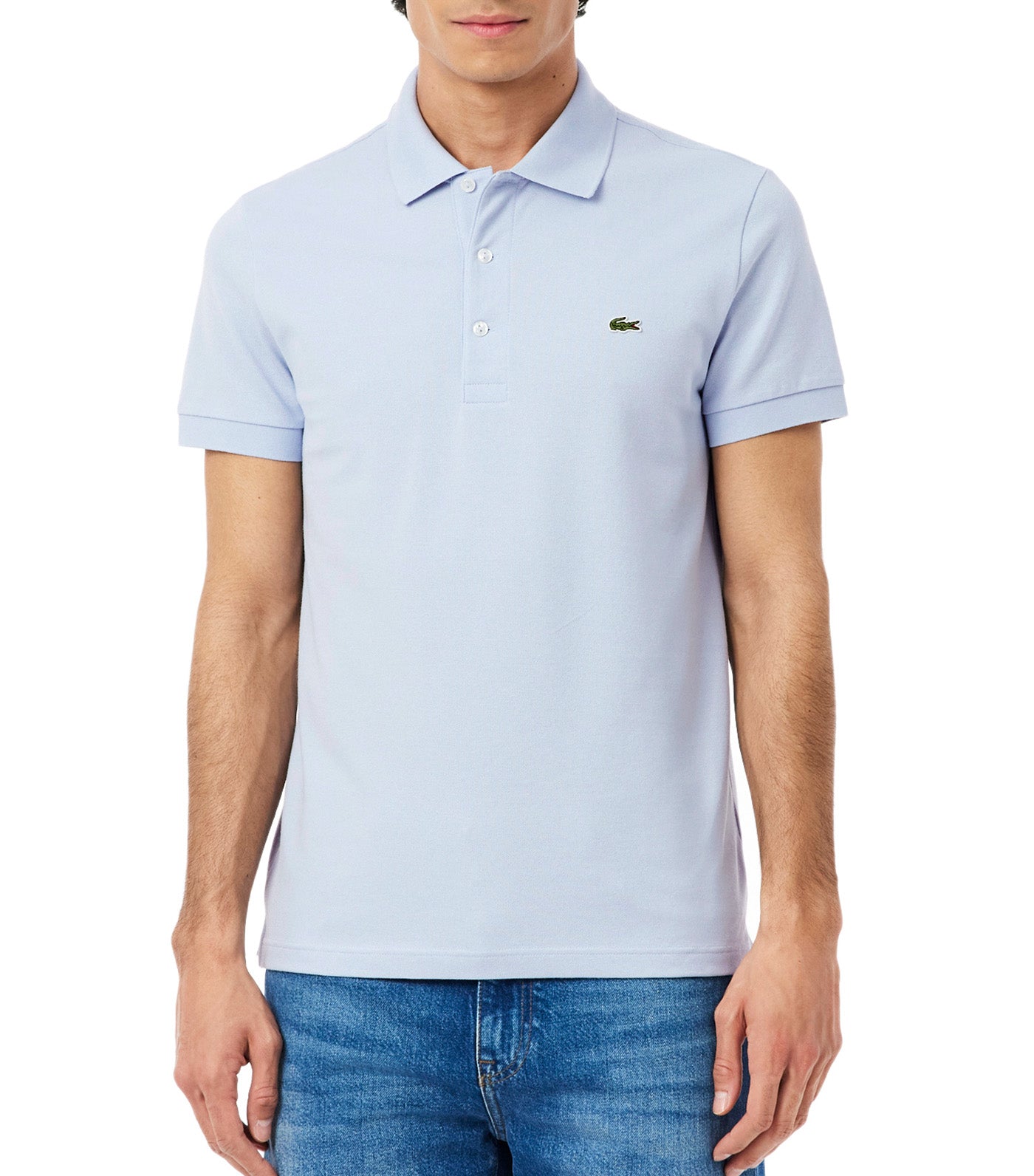 Slim Fit Stretch Piqué Polo Shirt