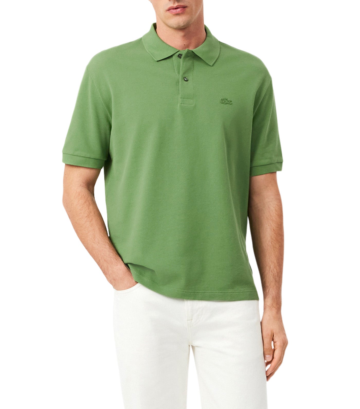 Loose Fit Heavy Piqué Polo Shirt