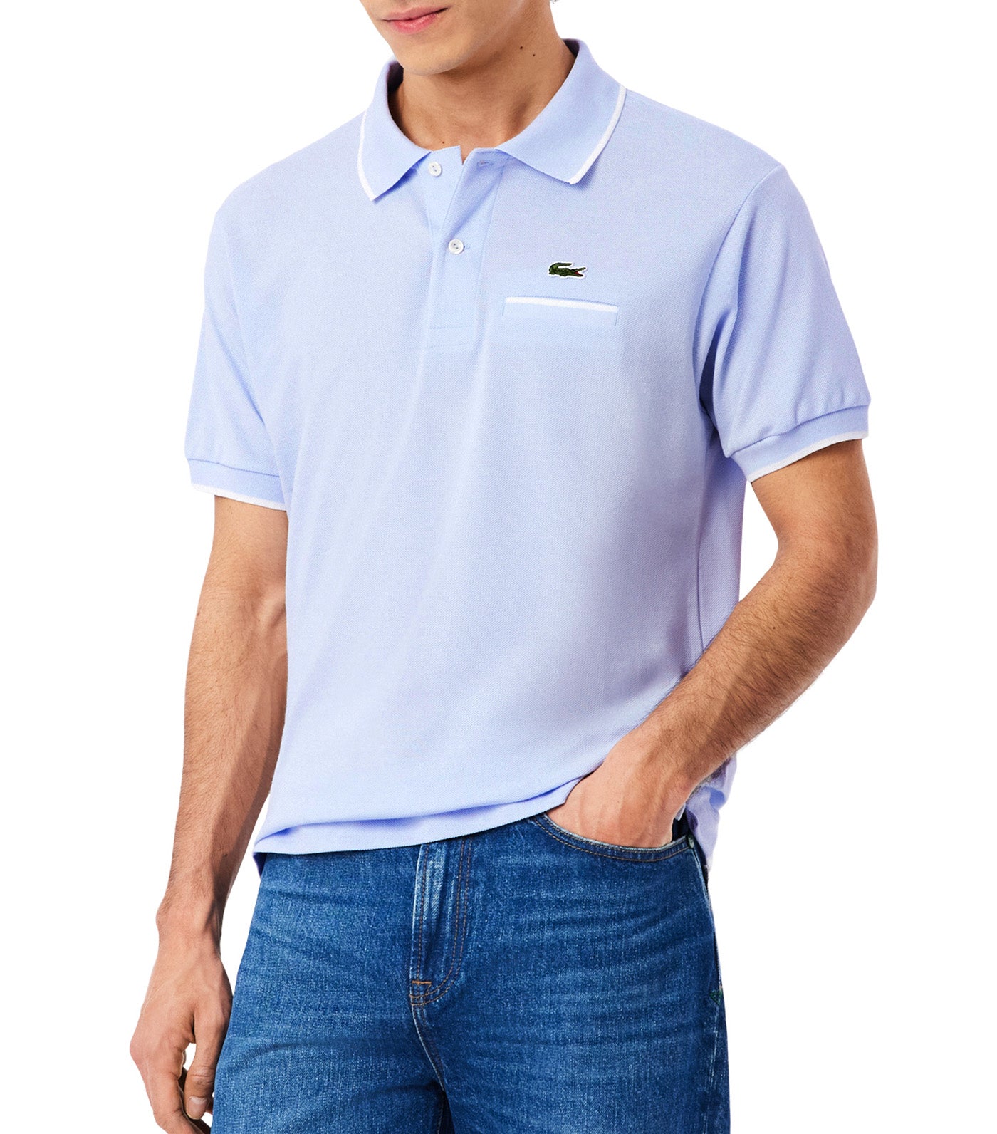 Classic Fit Pocket Accent L.12.12 Polo Shirt