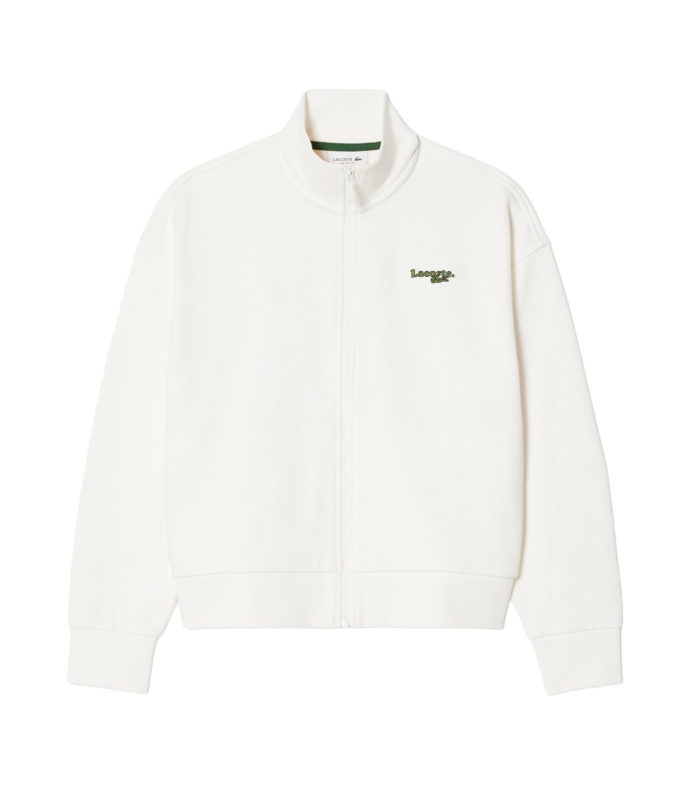Relaxed Fit Zipped Badge Sweatshirt