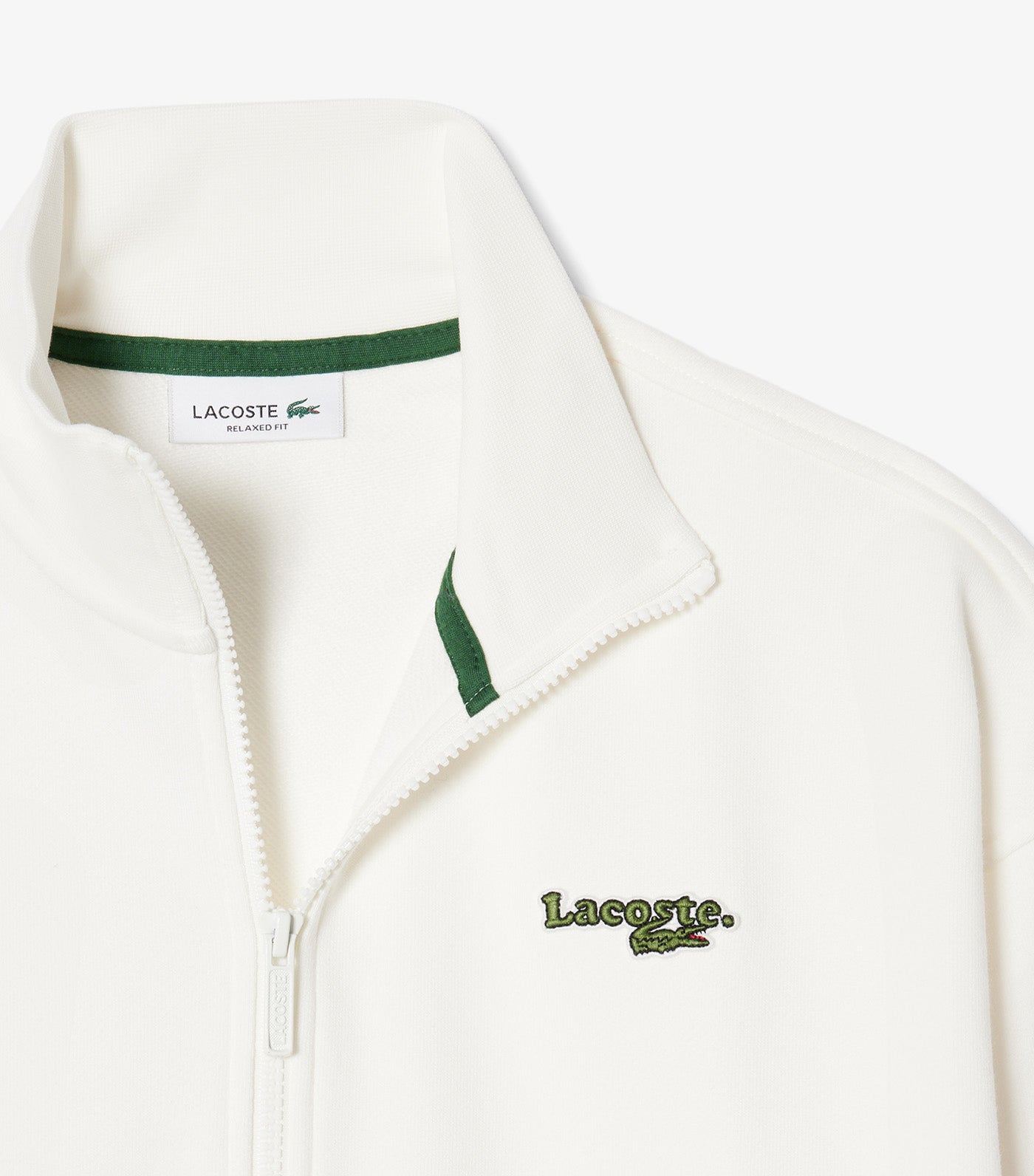 Relaxed Fit Zipped Badge Sweatshirt