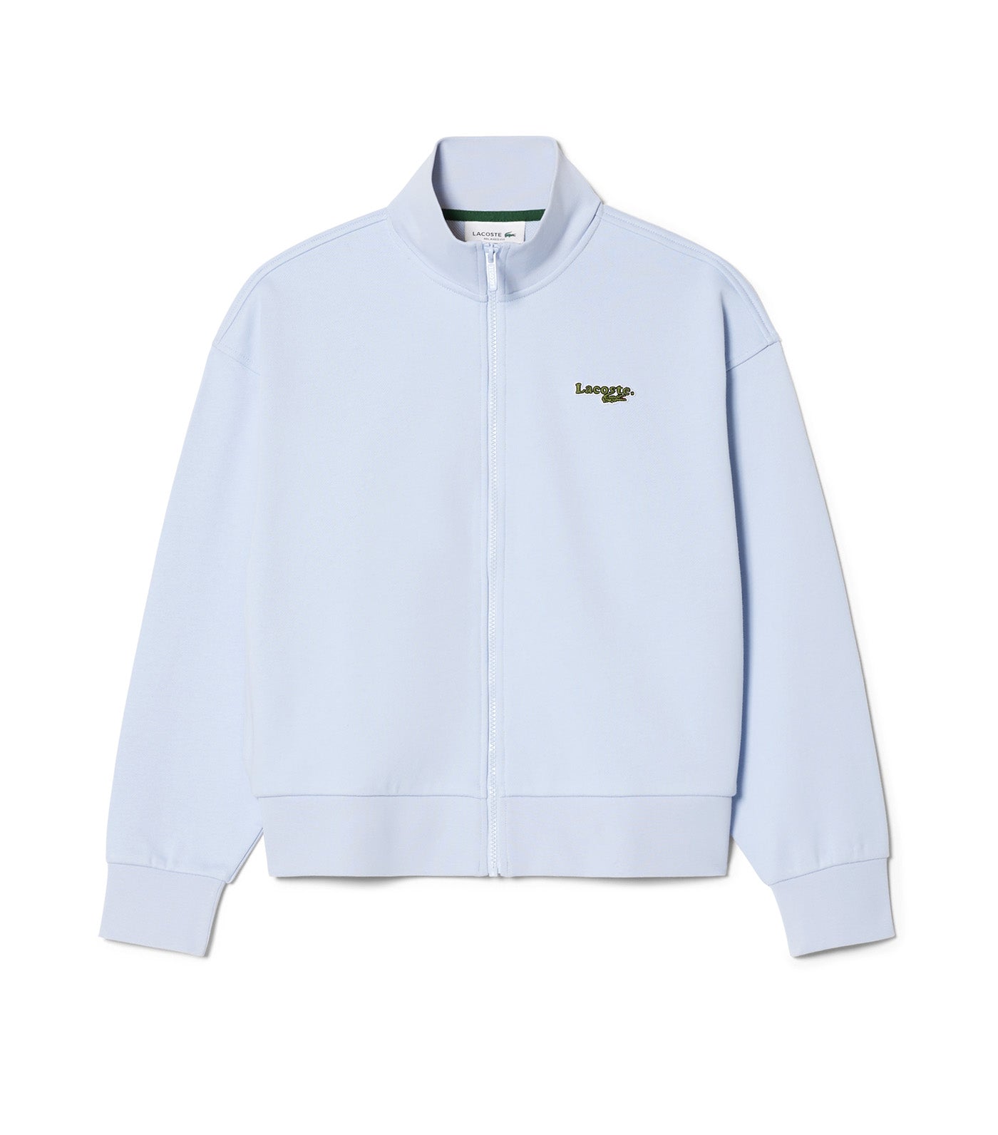 Relaxed Fit Zipped Badge Sweatshirt
