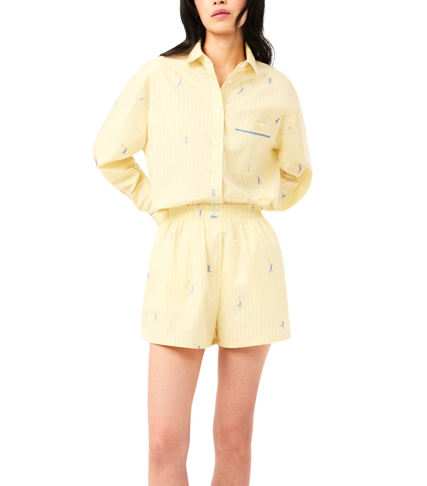 Cotton Poplin Jacquard Boxer Shorts