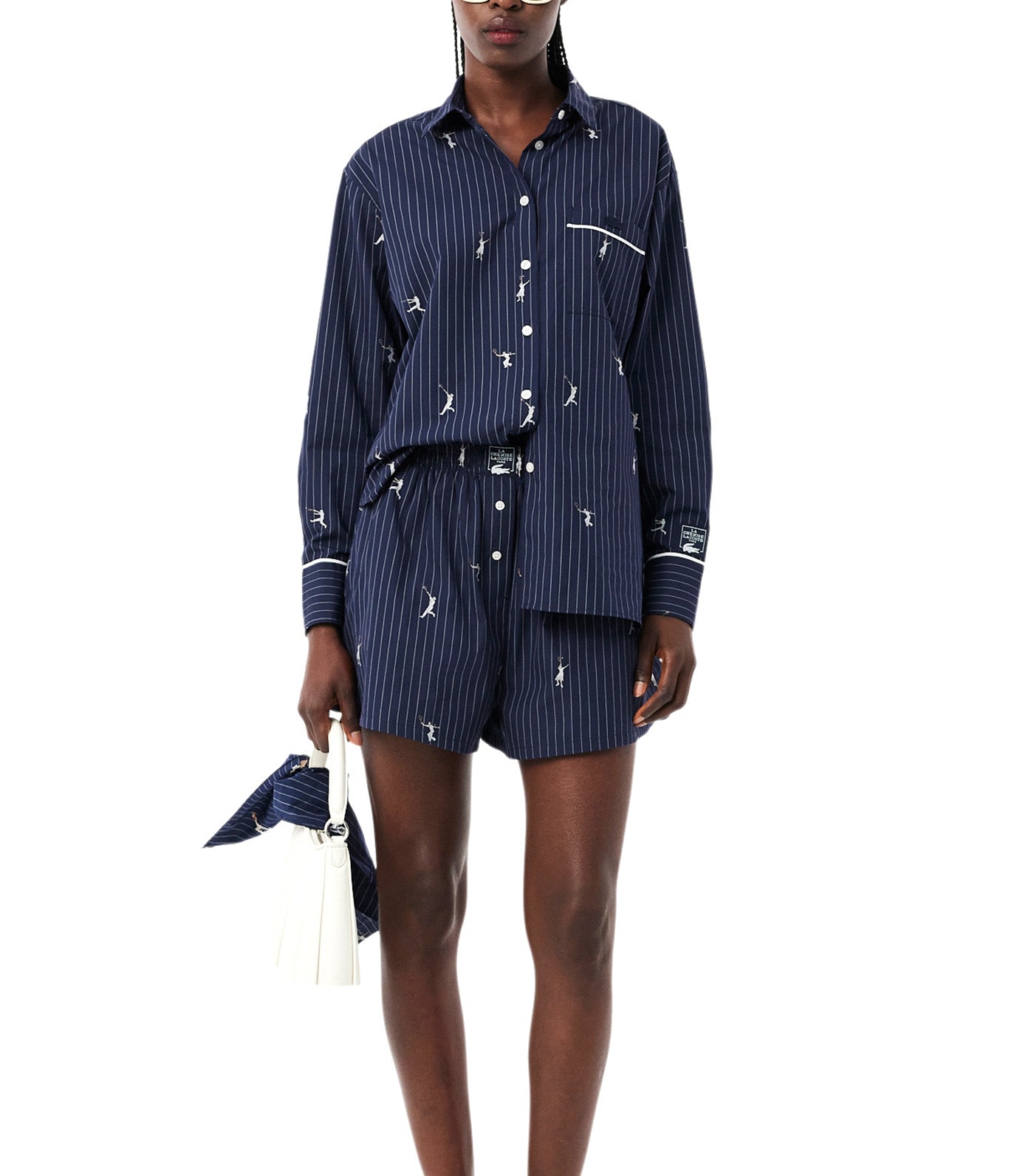 Cotton Poplin Jacquard Boxer Shorts
