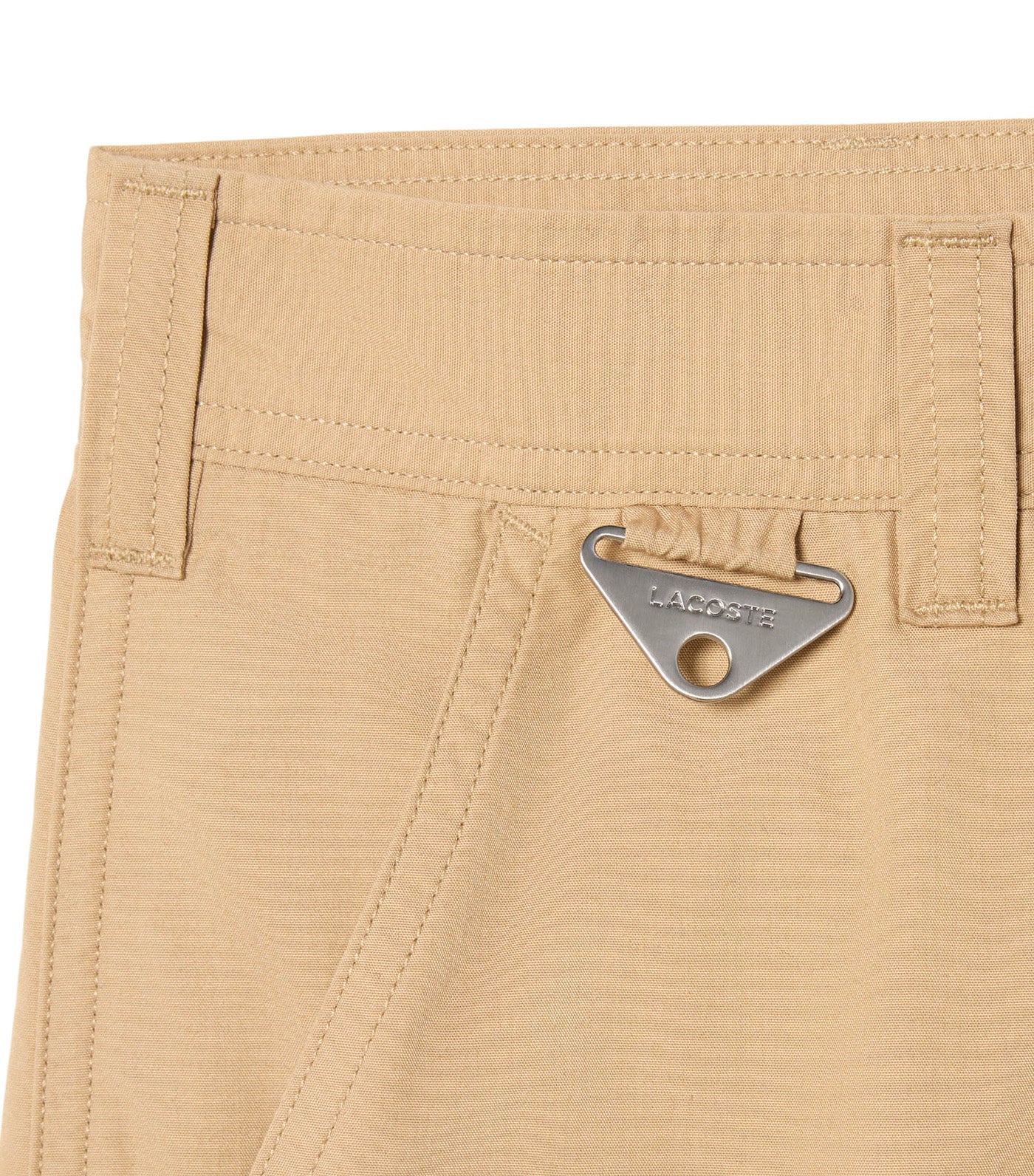 Lacoste Straight Fit Cotton Twill Cargo Bermuda Shorts Viennese