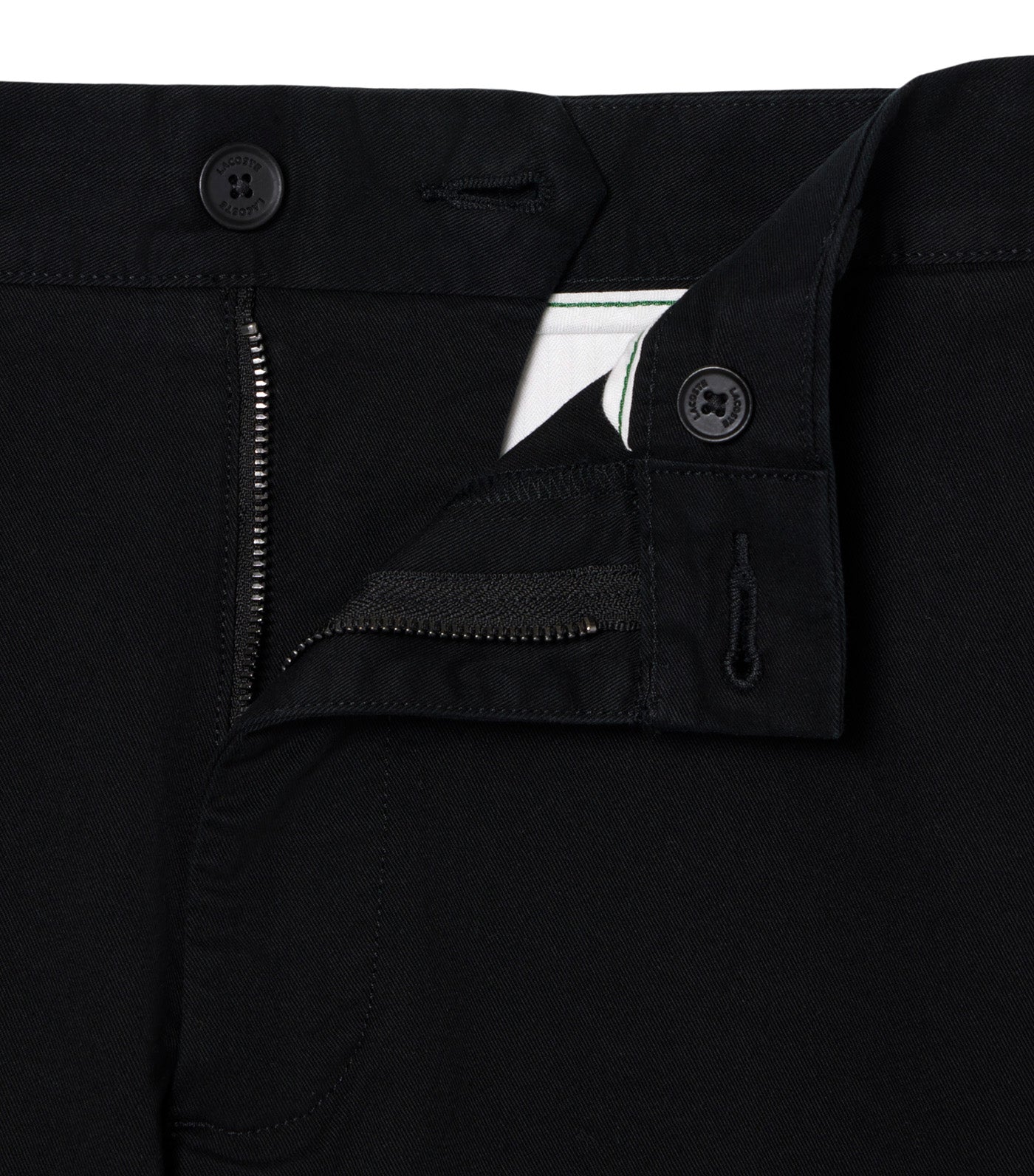 Lacoste Stretch Twill Chino Shorts Black