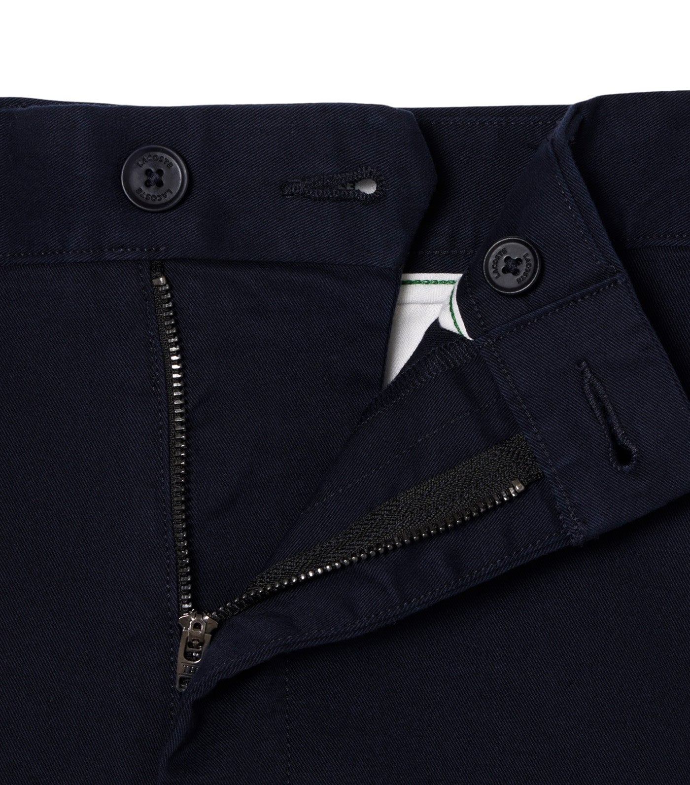Lacoste Stretch Twill Chino Shorts Abysm