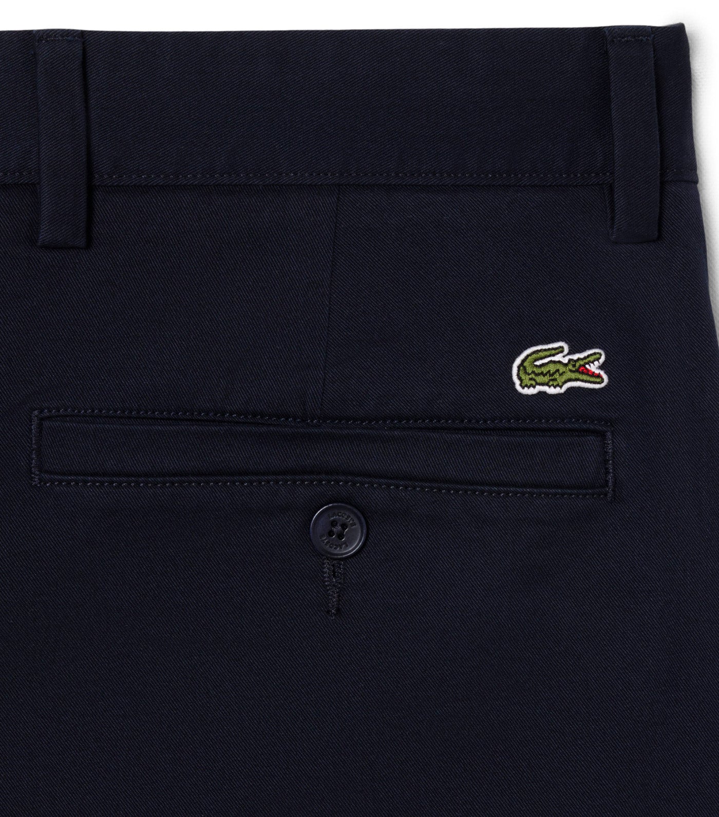 Lacoste Stretch Twill Chino Shorts Abysm