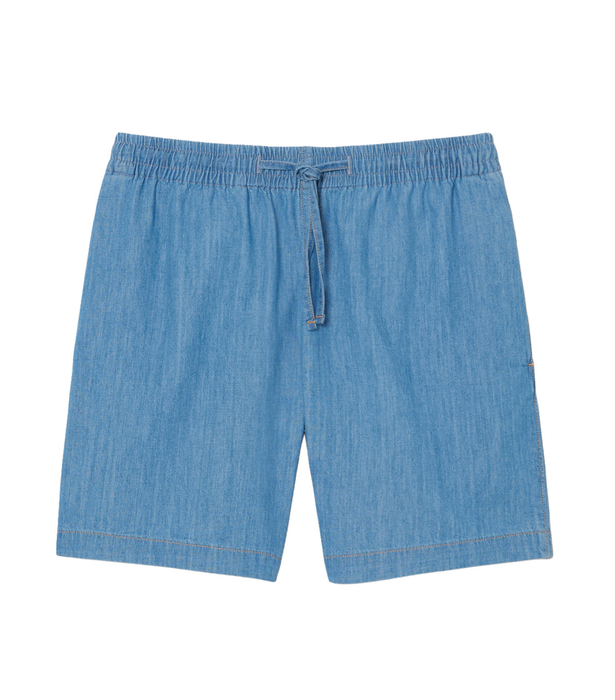 Relaxed Fit Denim Shorts Blue