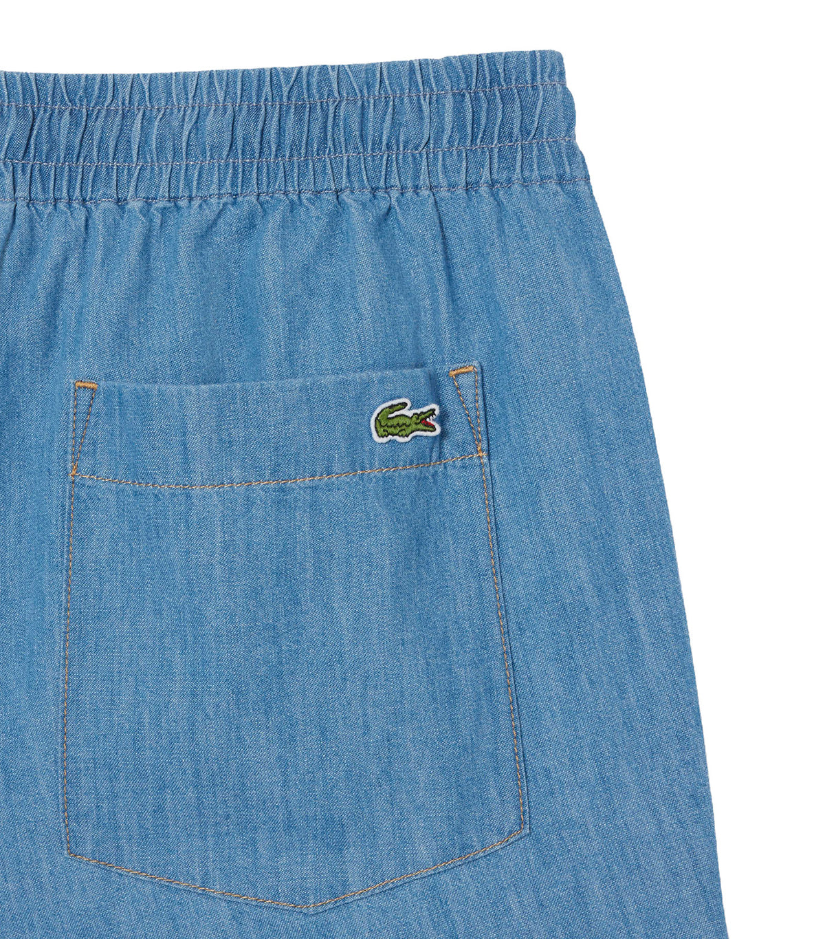 Relaxed Fit Denim Shorts Blue