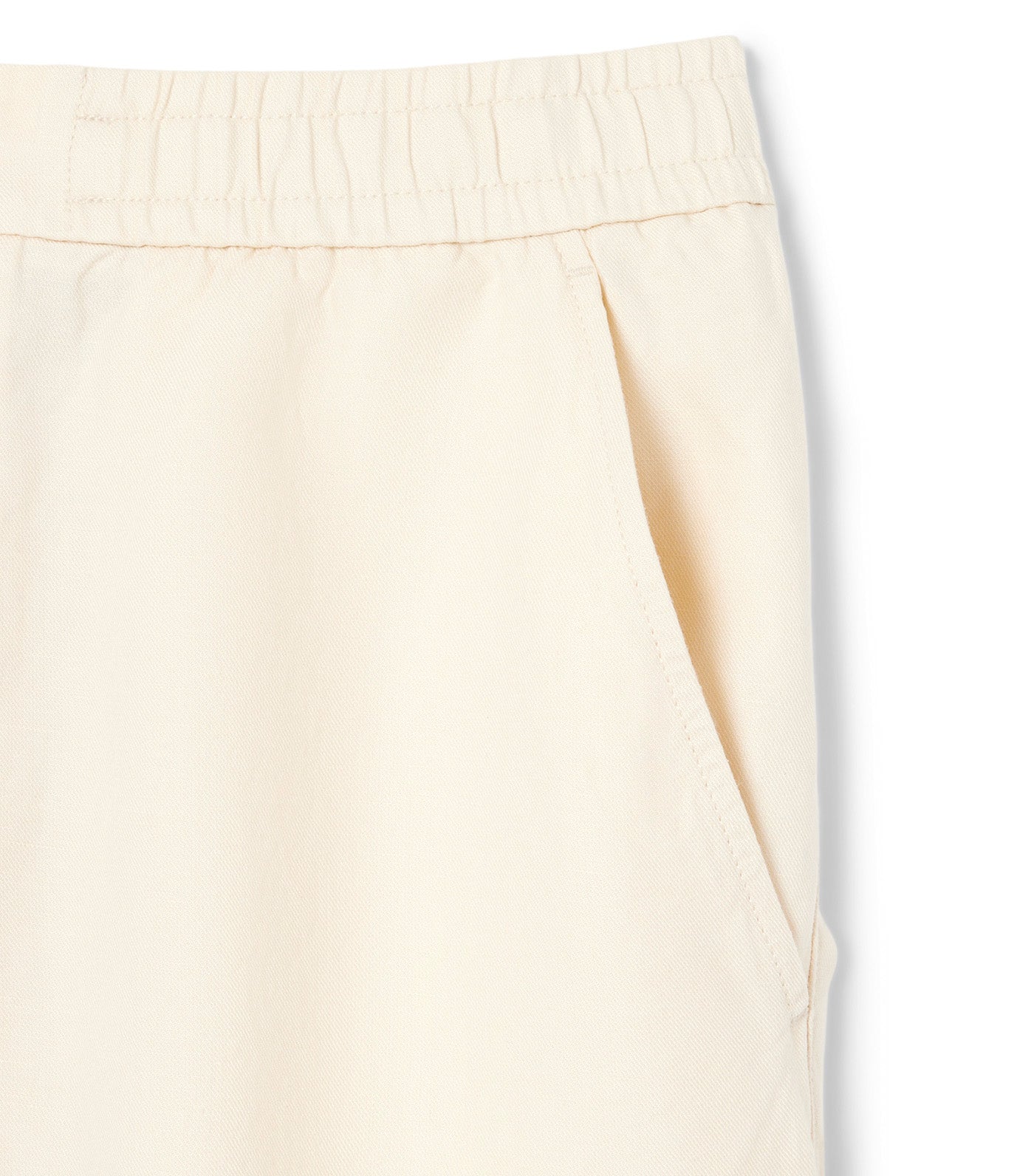Regular Fit Linen Blend Twill Shorts Naturel Clair
