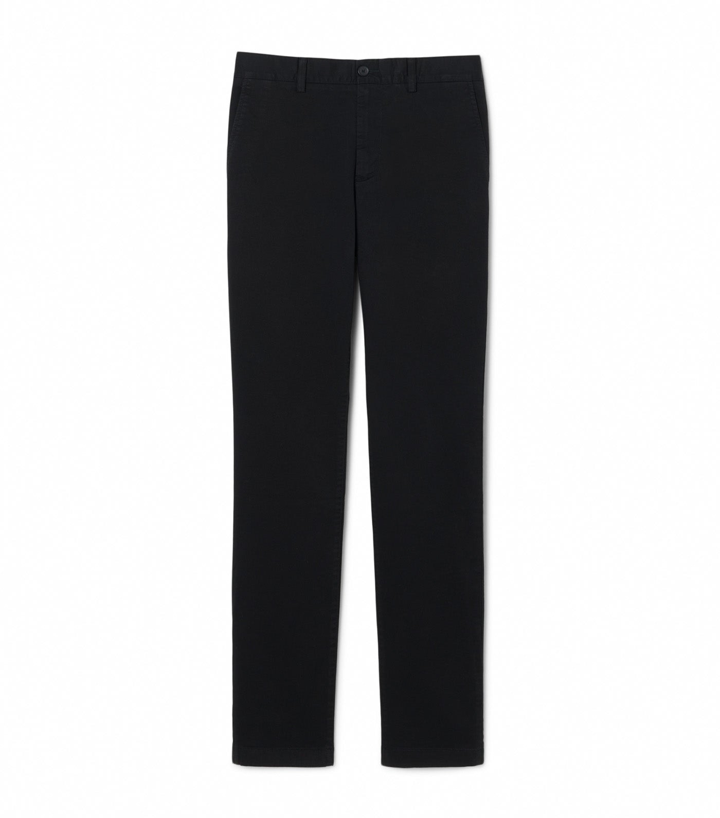 Slim Fit Stretch Twill Chino Pants Black