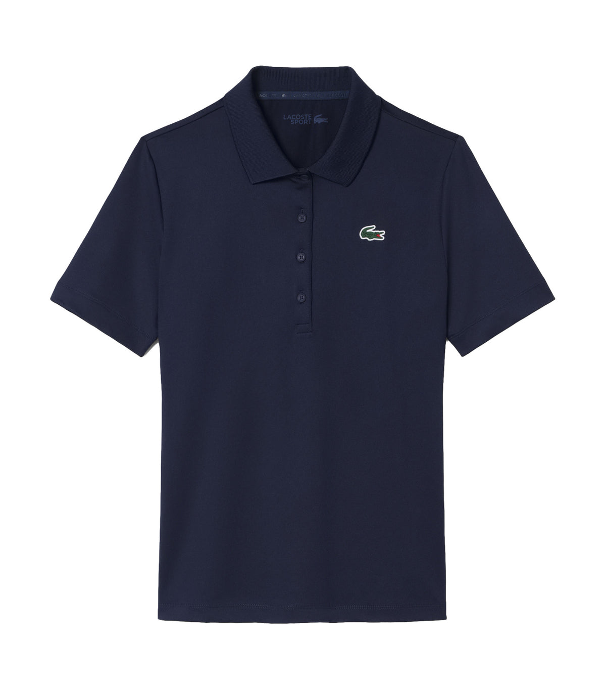 Slim Fit UV Protect Stretch Golf Polo Shirt Navy Blue