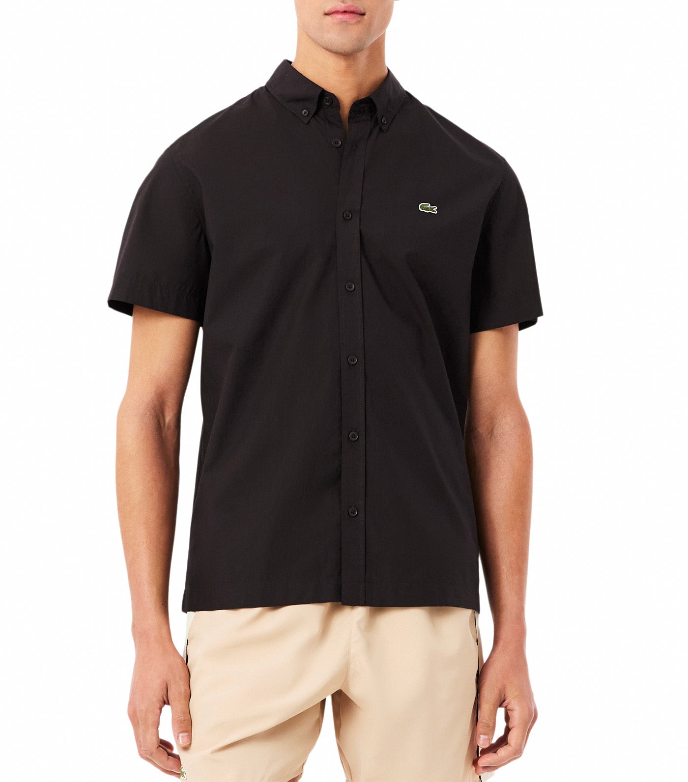 Regular Fit Short Sleeved Poplin Shirt