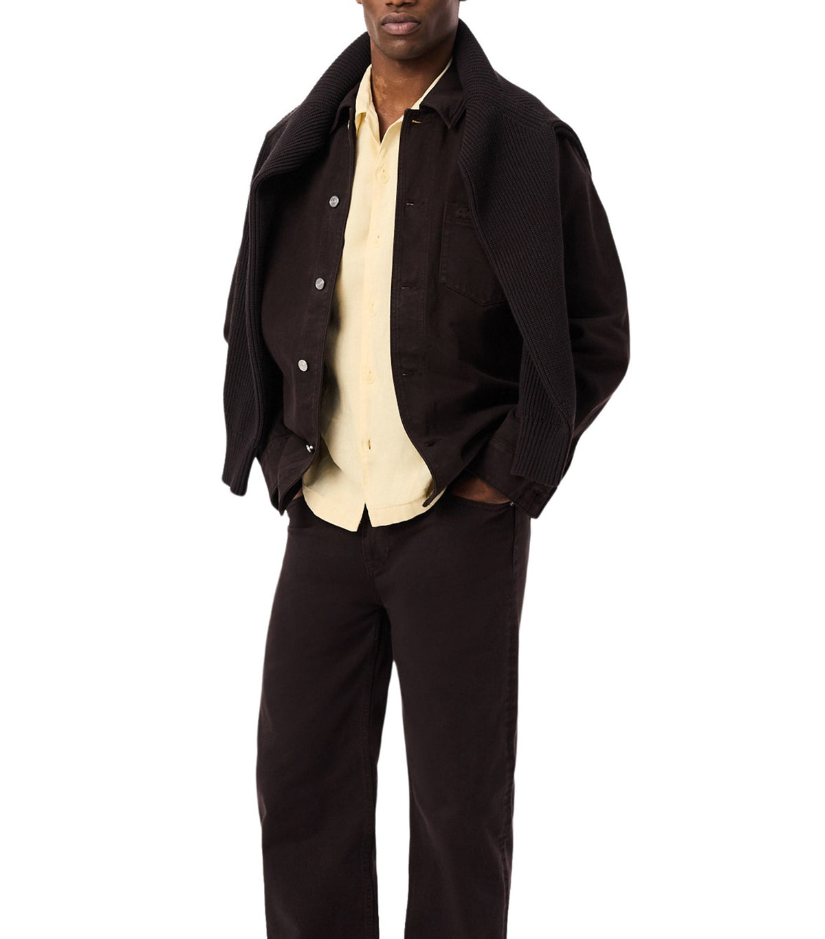 Relaxed Fit Linen Shirt Naturel Clair