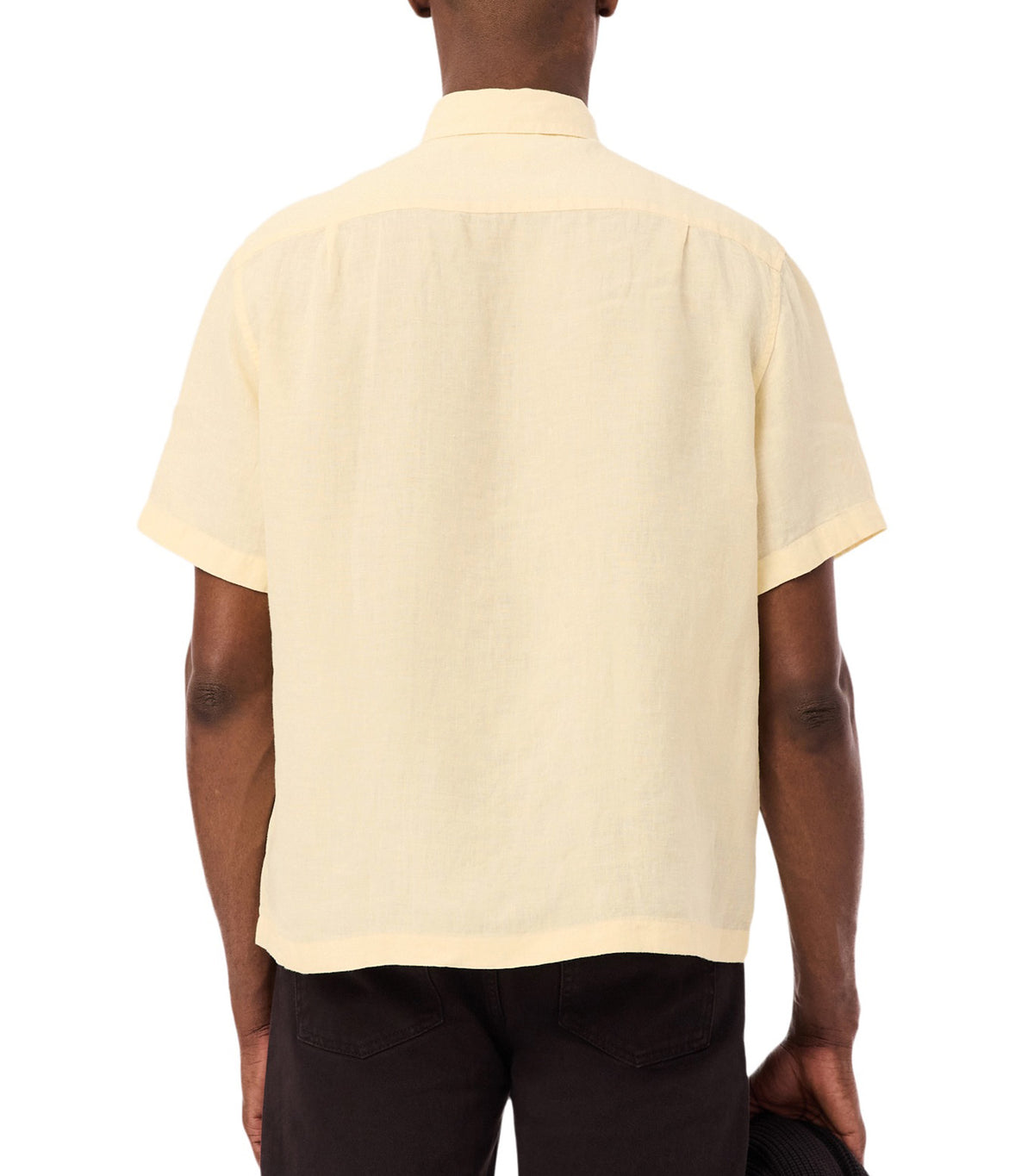 Relaxed Fit Linen Shirt Naturel Clair