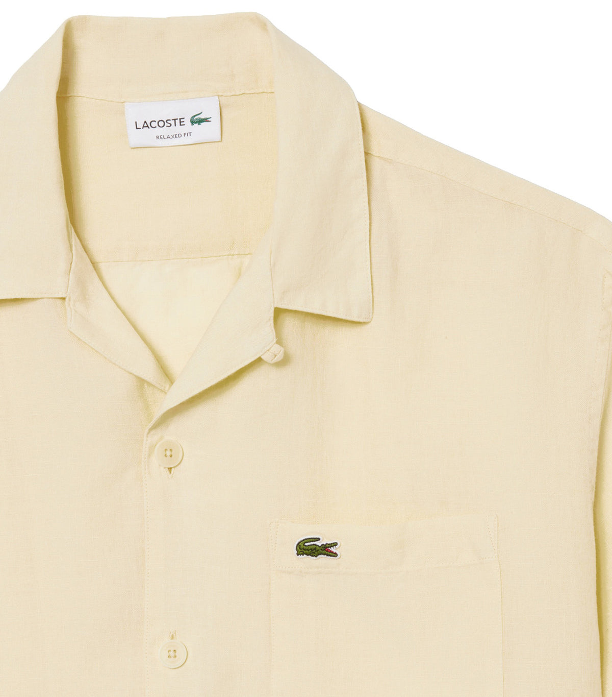 Relaxed Fit Linen Shirt Naturel Clair