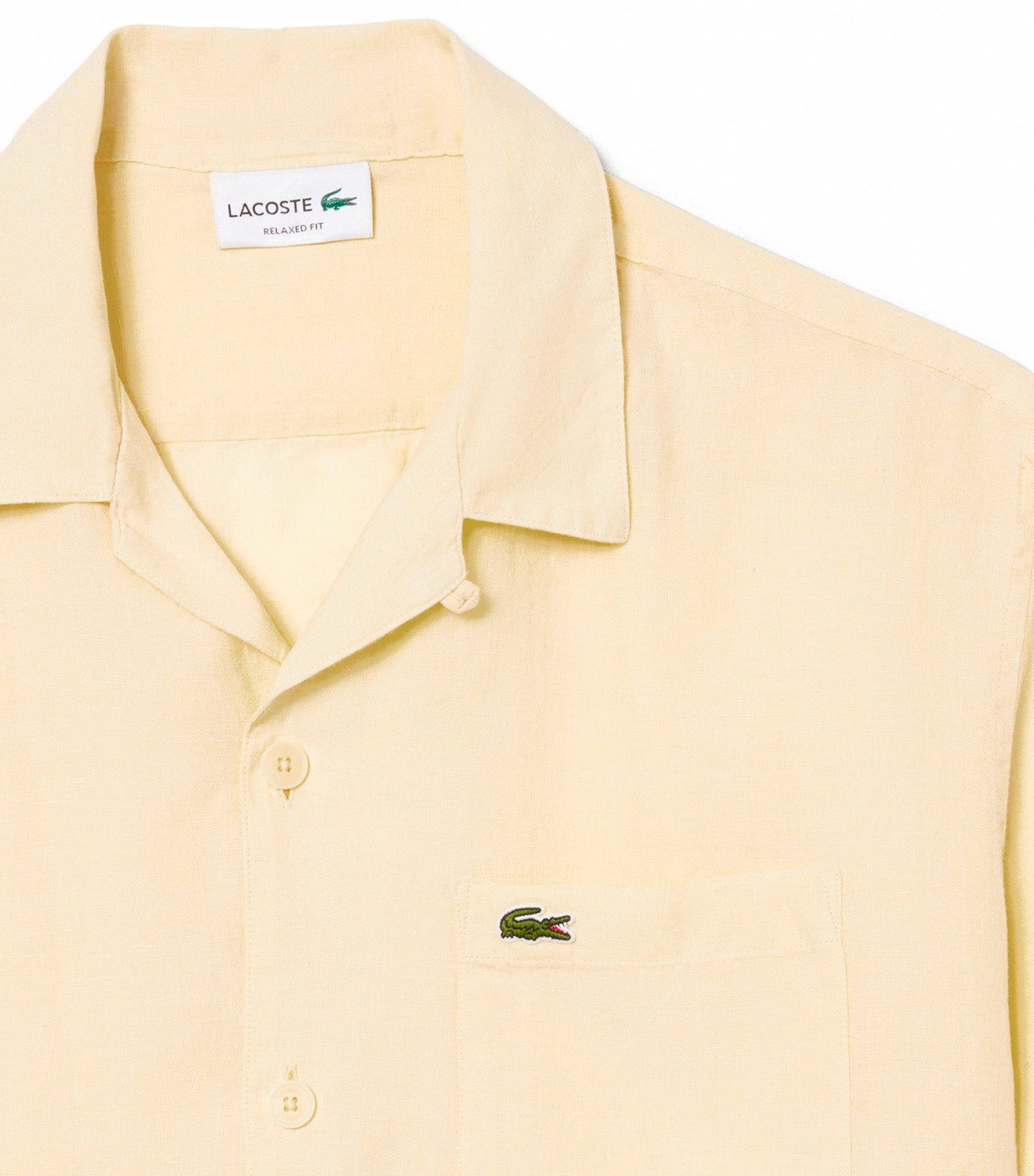Relaxed Fit Linen Shirt Naturel Clair