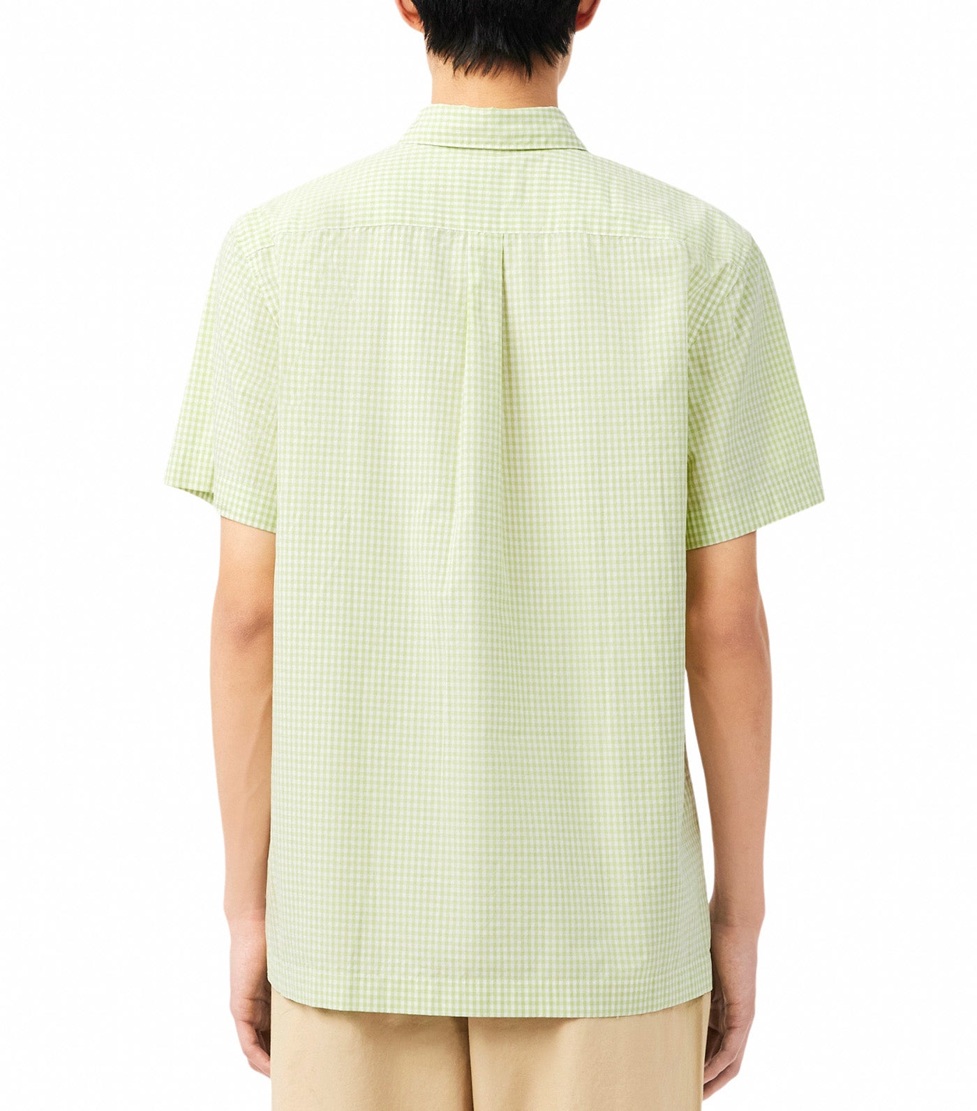 Regular Fit Short Sleeved Plaid Shirt