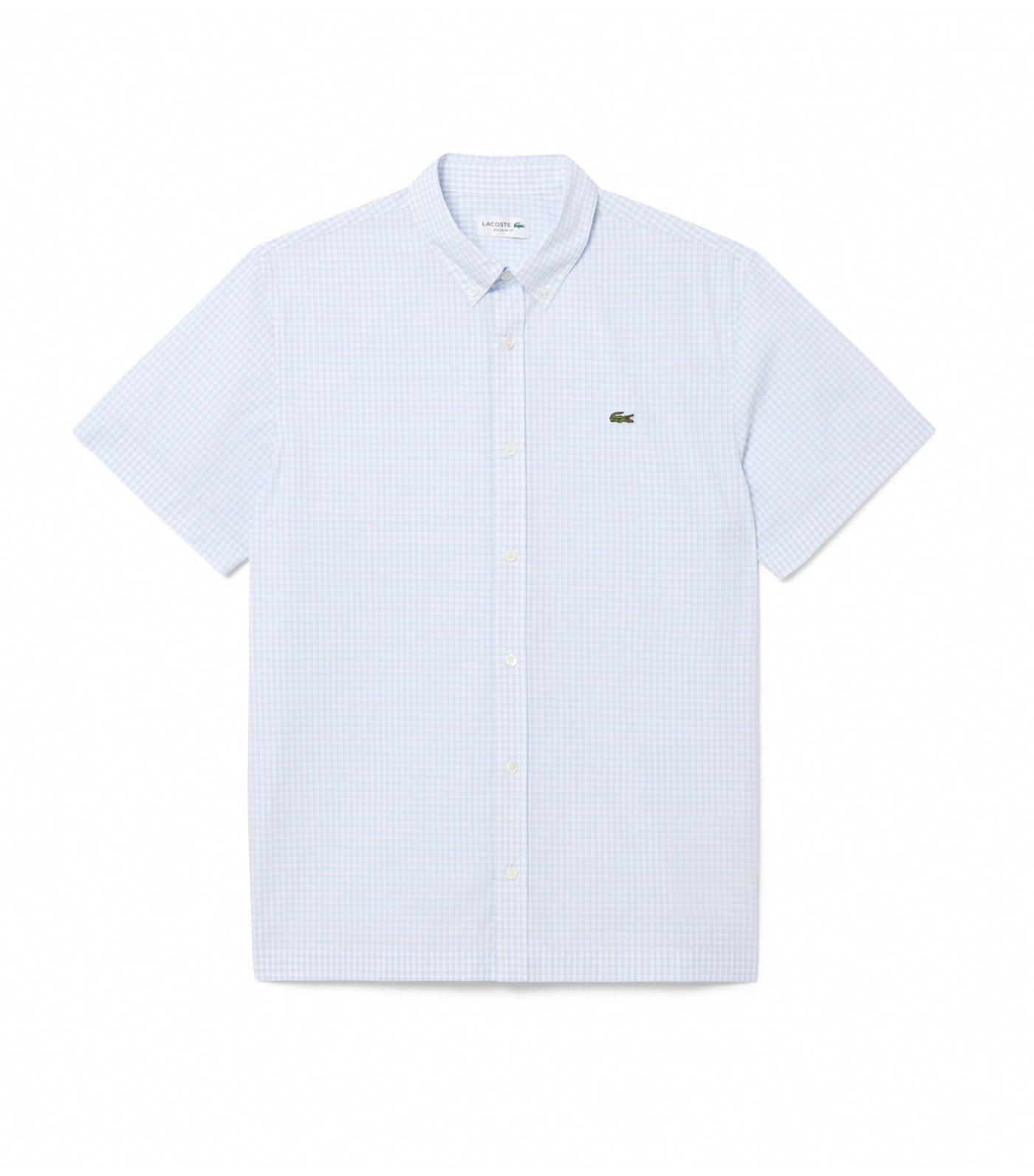 Regular Fit Short Sleeved Plaid Shirt