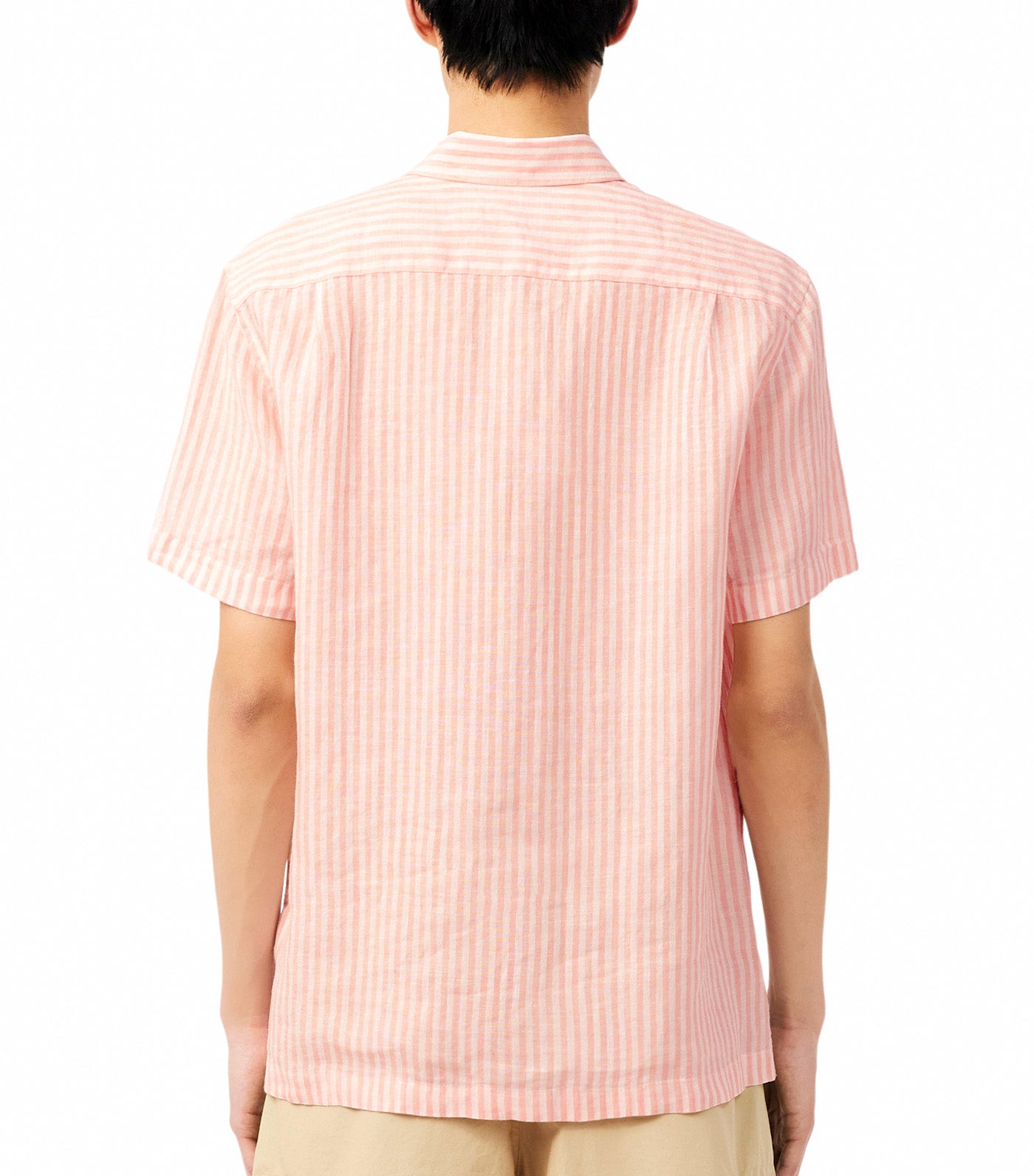 Regular Fit Short Sleeved Linen Shirt
