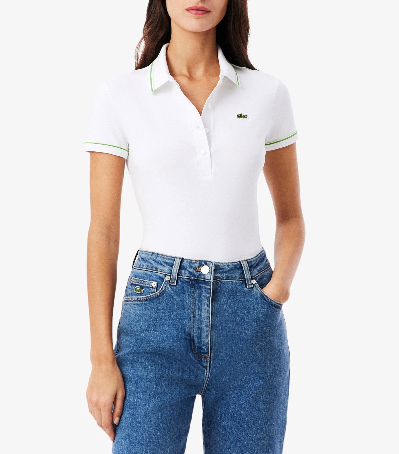 L.12.D Slim Fit Trim Detail Polo Shirt