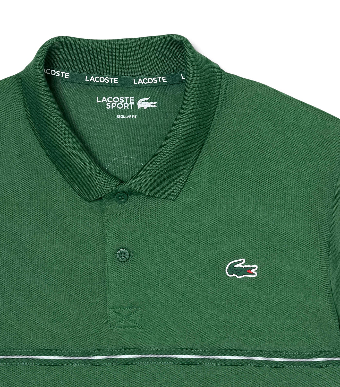 Ultra Dry Print Sport Polo Shirt Green